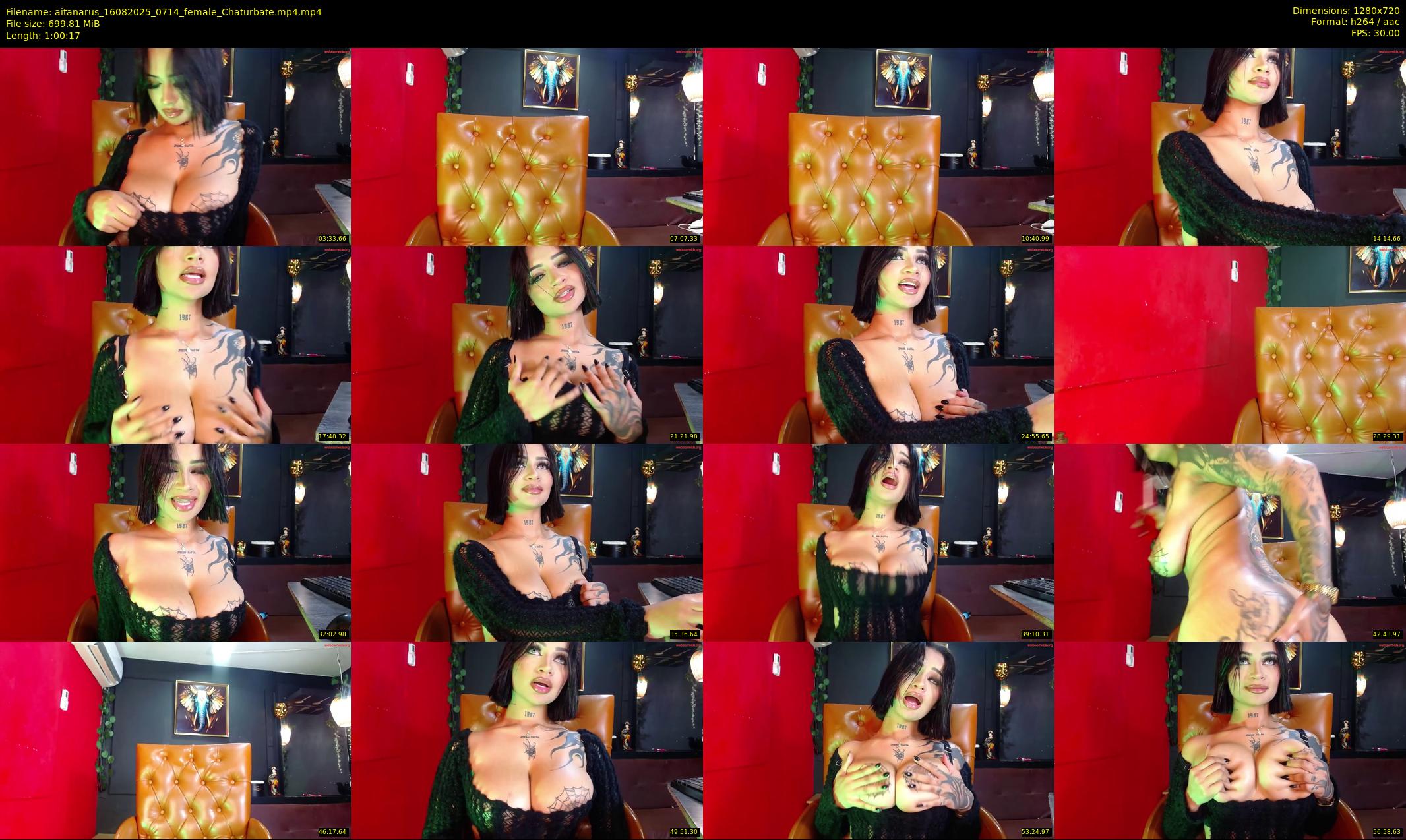 aitanarus — 61 minute Chaturbate female cam show recording, 720p, Aug 16, 2025