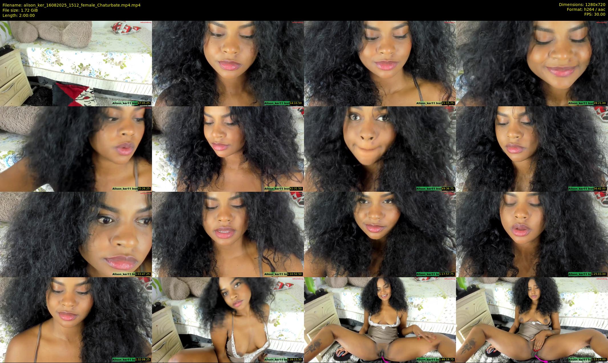 alison_ker — 120 minute Chaturbate female cam show recording, 720p, Aug 16, 2025