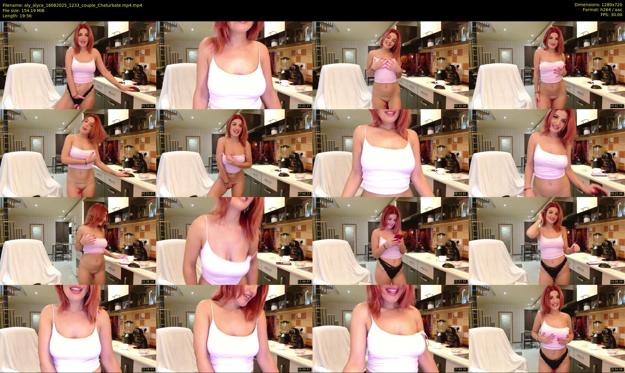 aly_alyce — 20 minute Chaturbate female cam show recording, 720p, Aug 16, 2025