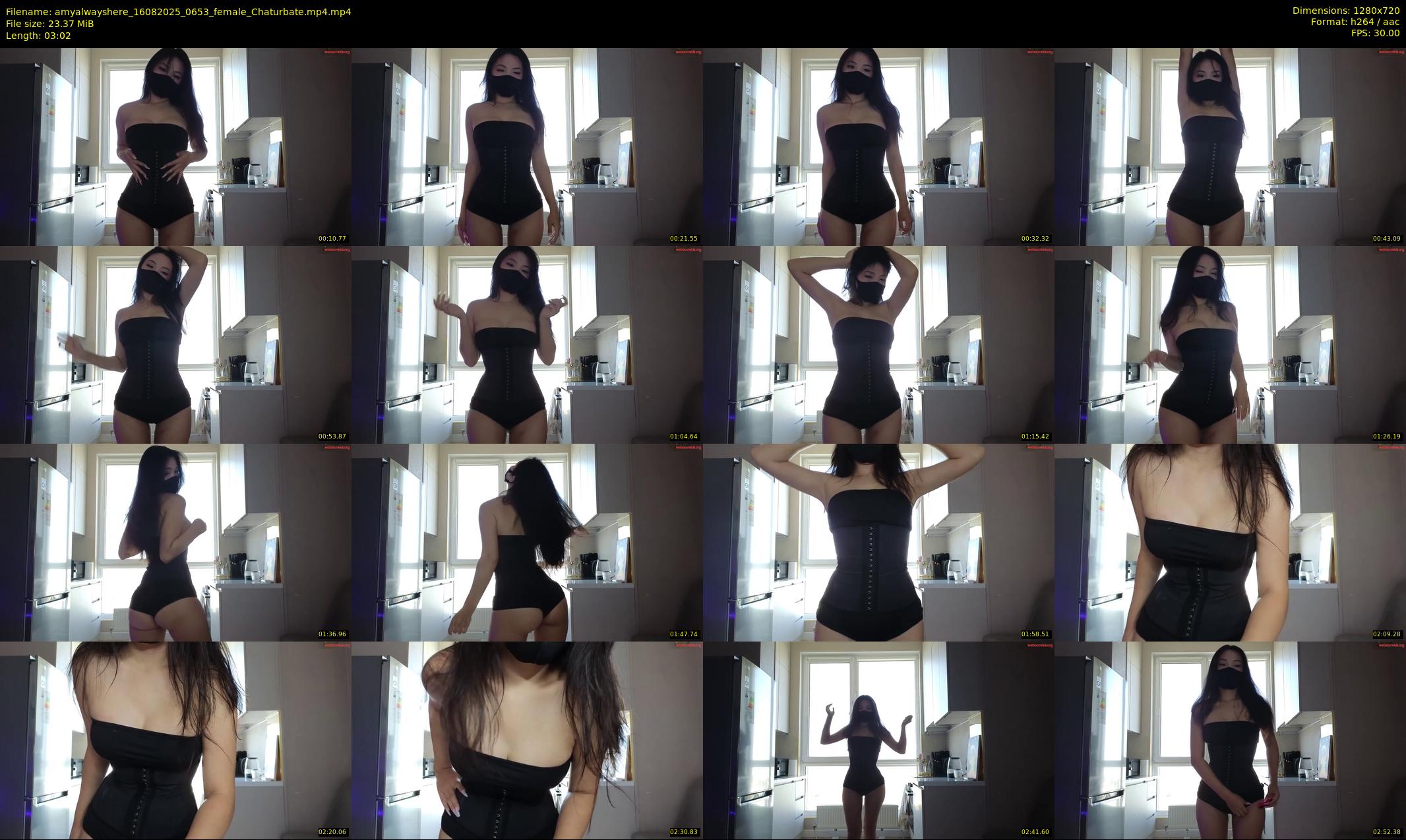 amyalwayshere — 4 minute Chaturbate female cam show recording, 720p, Aug 16, 2025