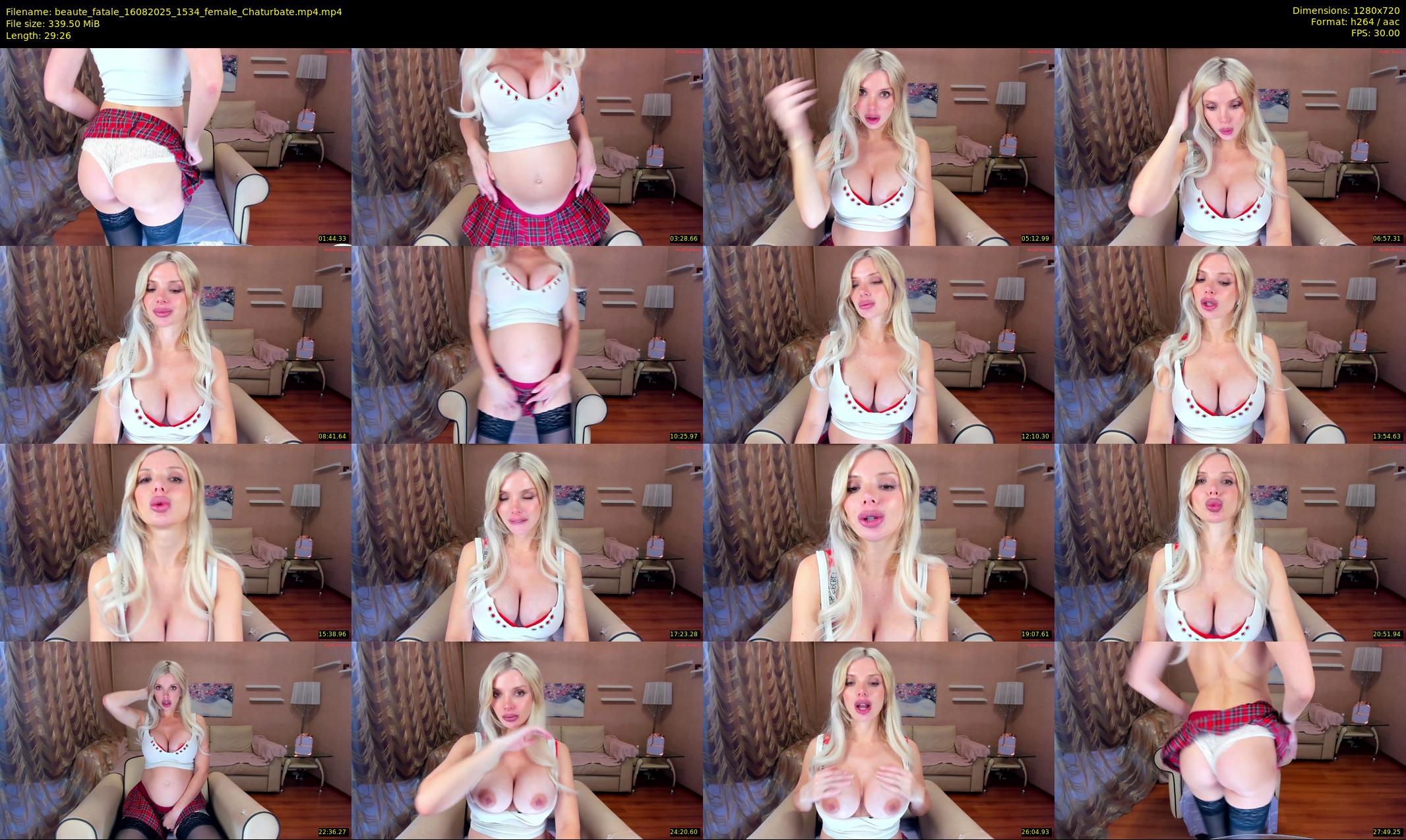 beaute_fatale — 30 minute Chaturbate female cam show recording, 720p, Aug 16, 2025