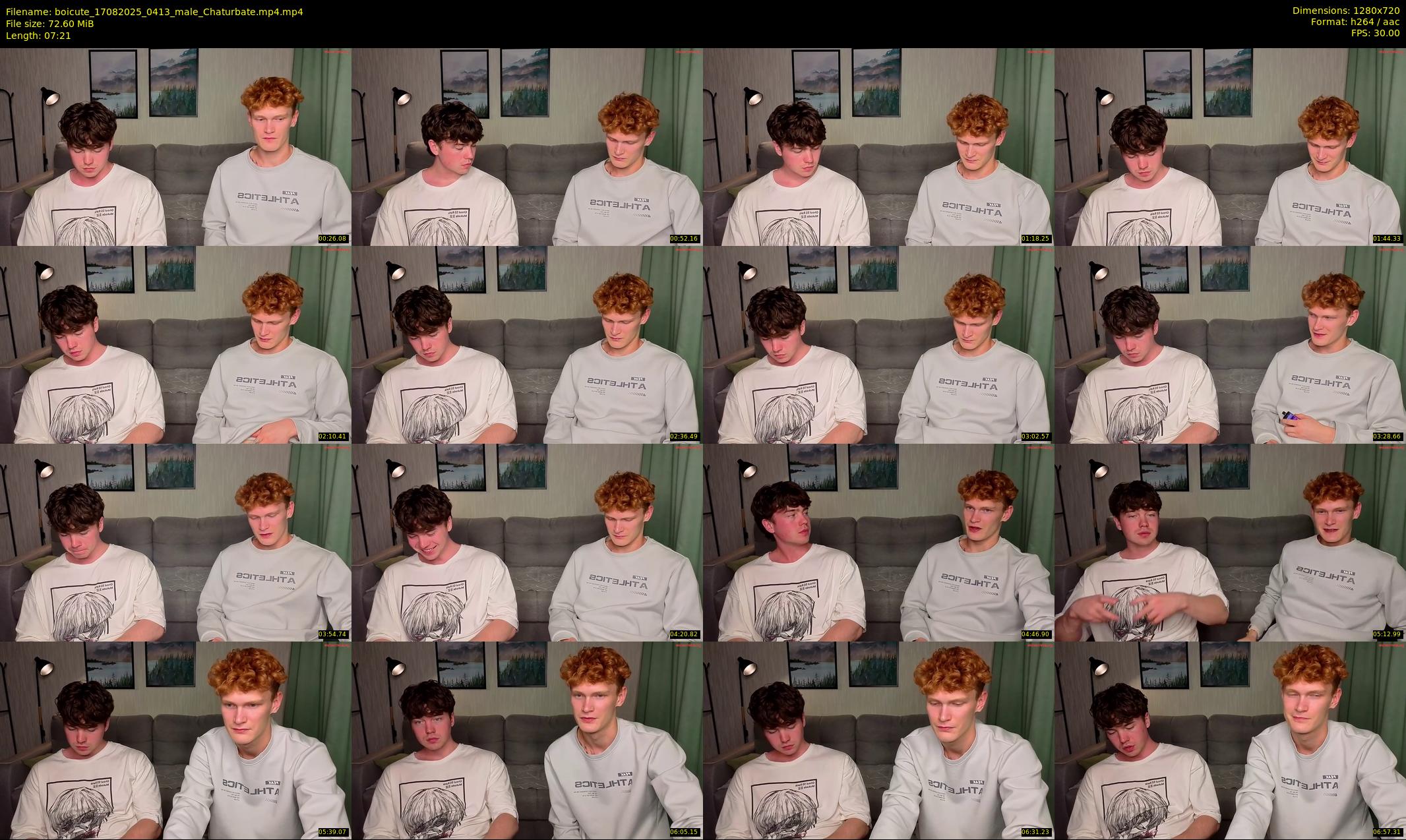 boicute — 8 minute Chaturbate male cam show recording, 720p, Aug 17, 2025
