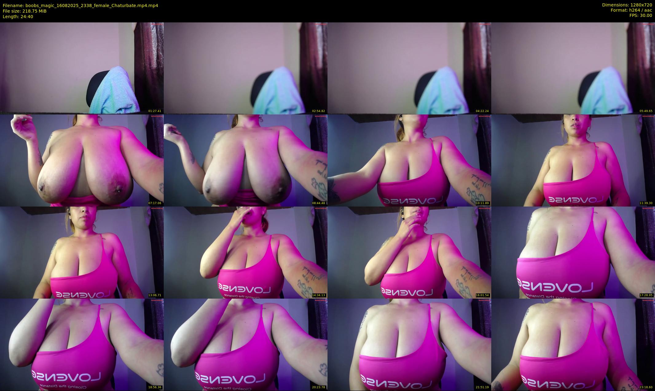 boobs_magic — 25 minute Chaturbate couple cam show recording, 720p, Aug 16, 2025