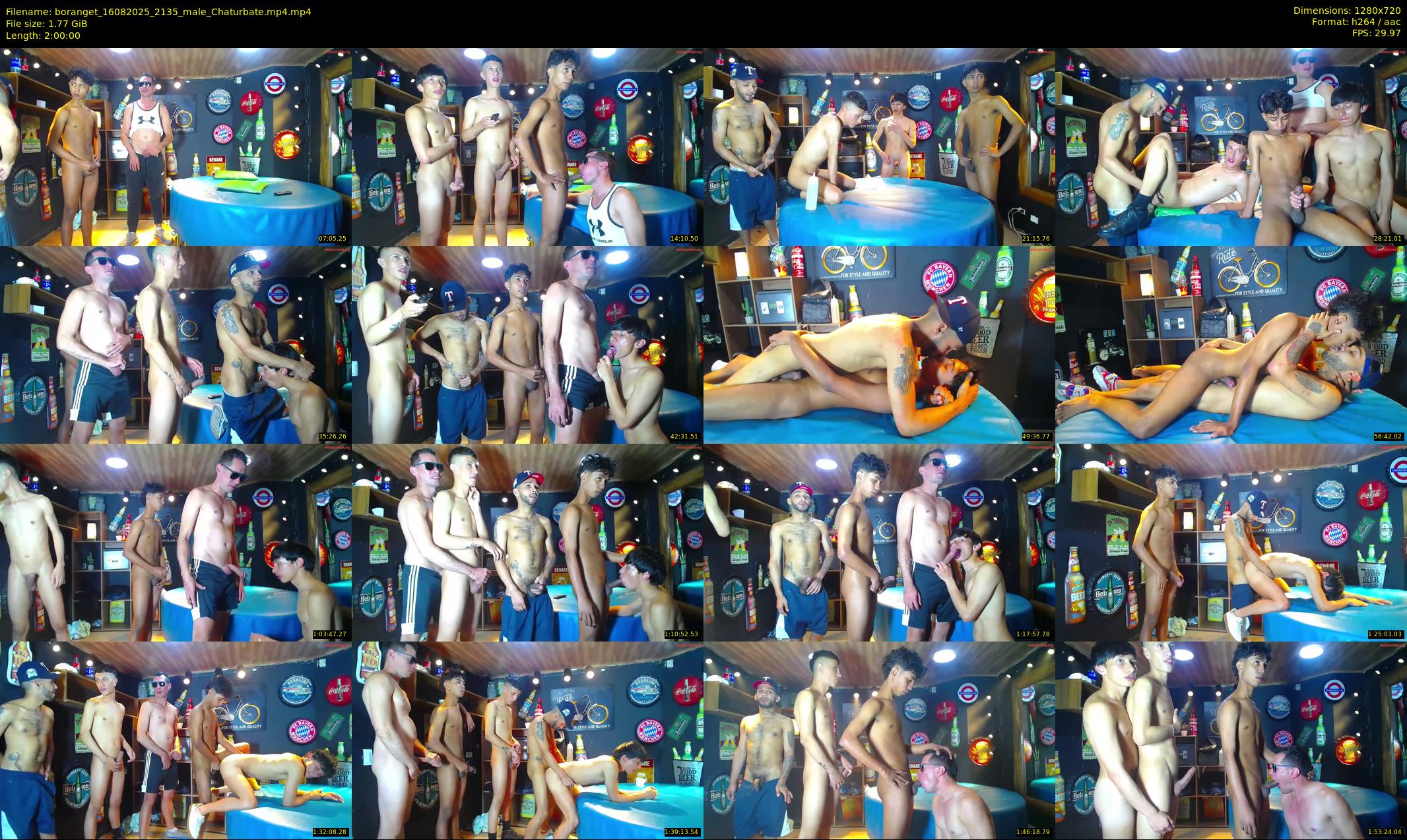 boranget — 120 minute Chaturbate male cam show recording, 720p, Aug 16, 2025