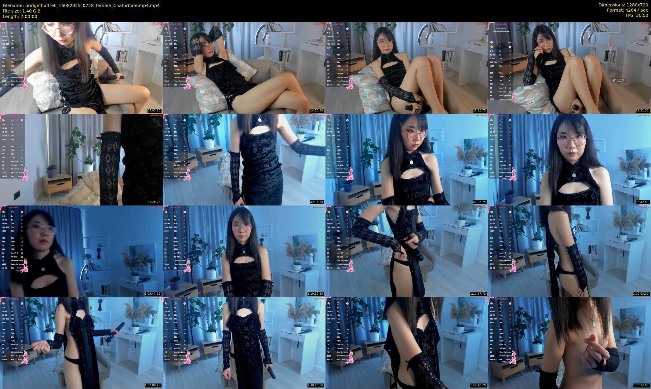 bridgetbottrell — 120 minute Chaturbate female cam show recording, 720p, Aug 16, 2025