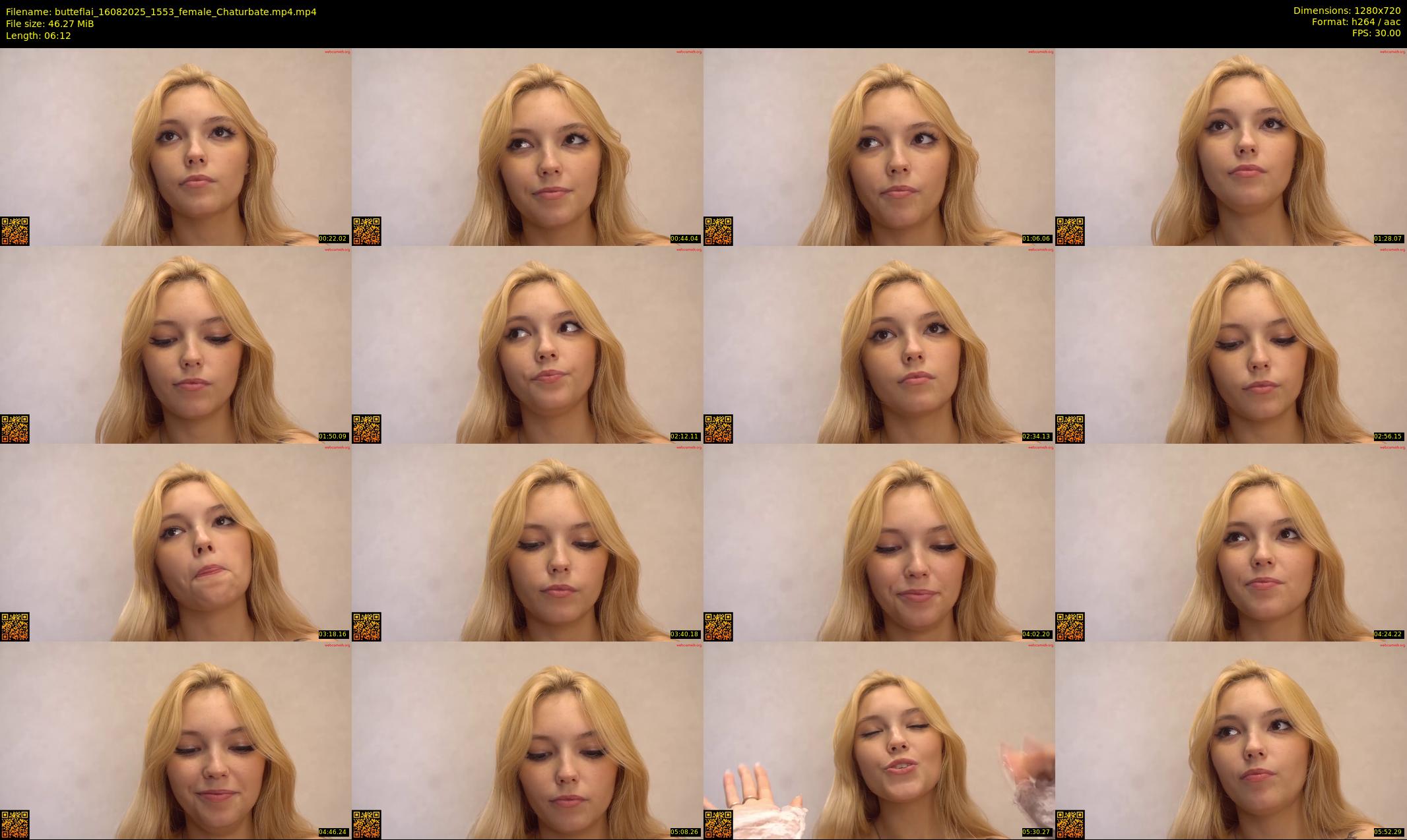 butteflai — 7 minute Chaturbate female cam show recording, 720p, Aug 16, 2025