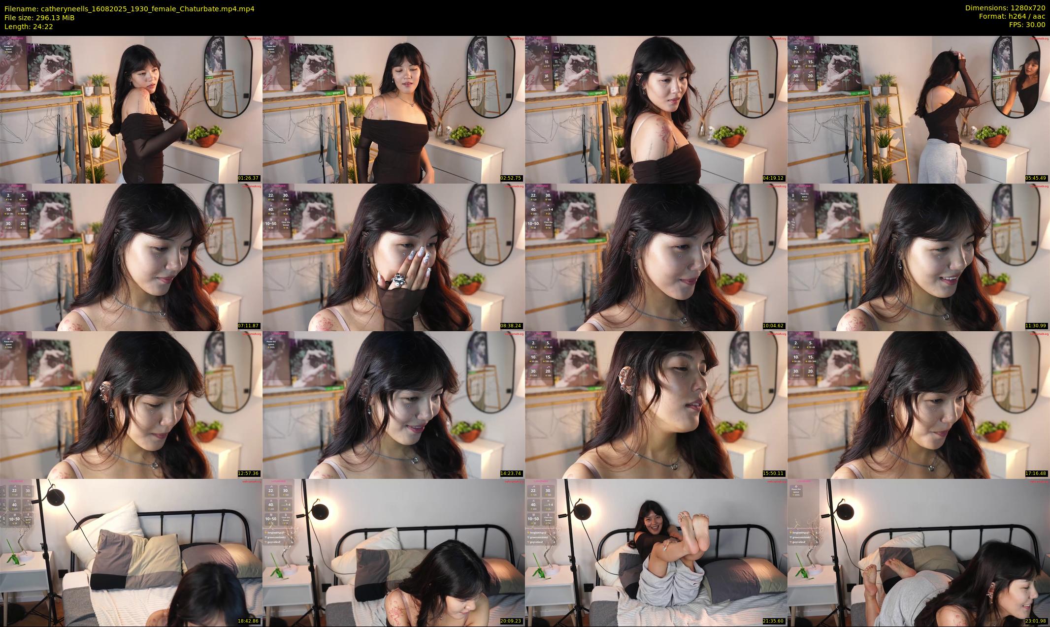 catheryneells — 25 minute Chaturbate female cam show recording, 720p, Aug 16, 2025