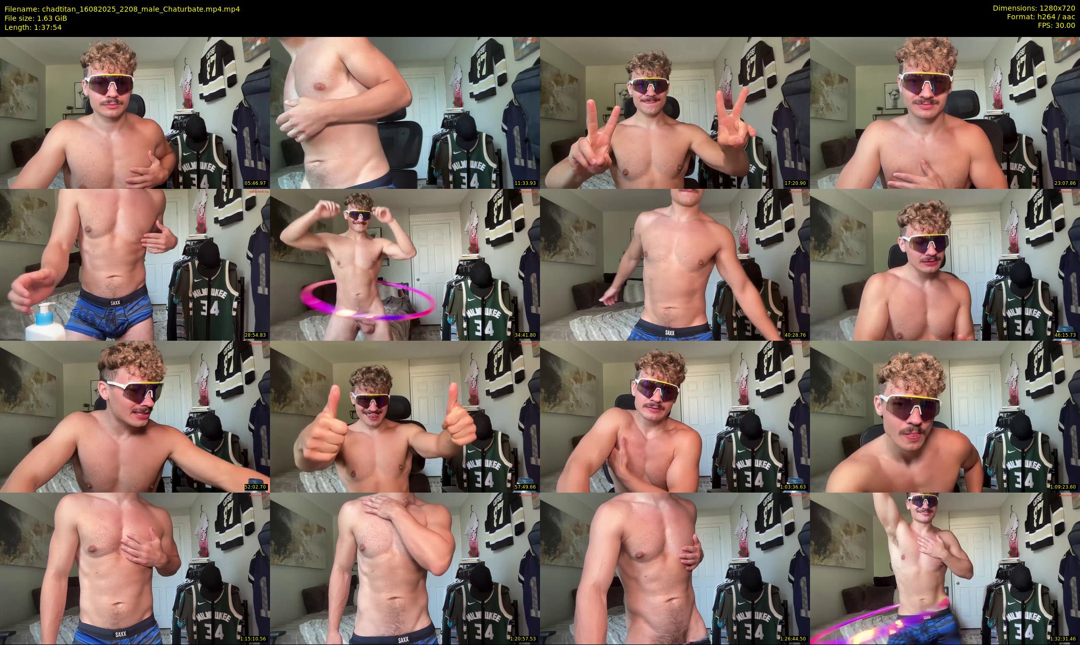 chadtitan — 98 minute Chaturbate male cam show recording, 720p, Aug 16, 2025