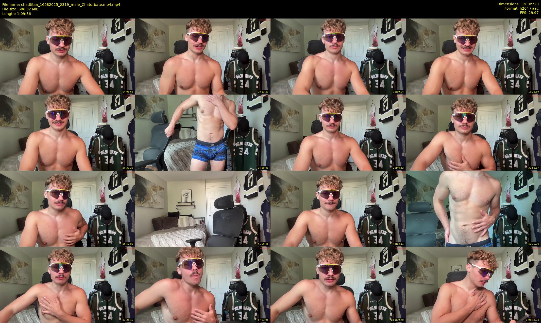 chadtitan — 70 minute Chaturbate male cam show recording, 720p, Aug 16, 2025