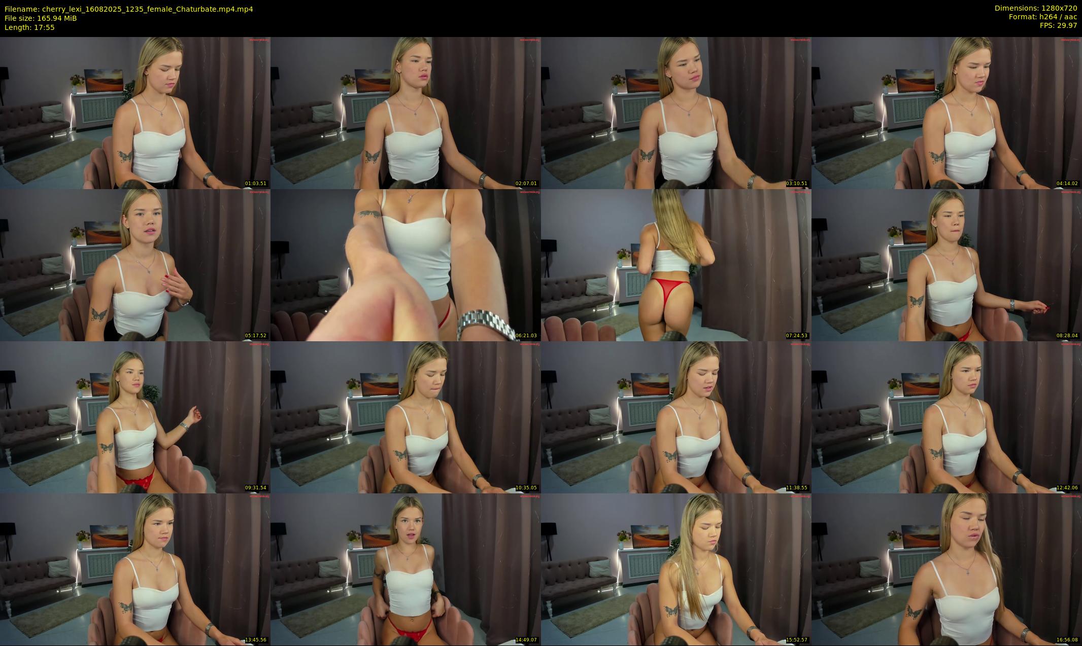 cherry_lexi — 18 minute Chaturbate female cam show recording, 720p, Aug 16, 2025