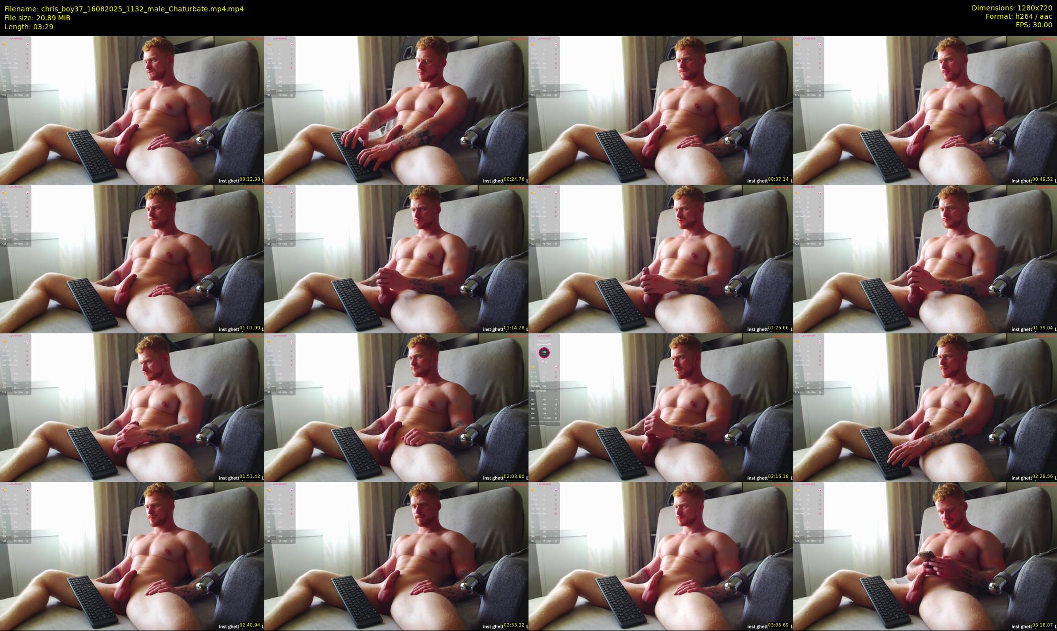 chris_boy37 — 4 minute Chaturbate male cam show recording, 720p, Aug 16, 2025