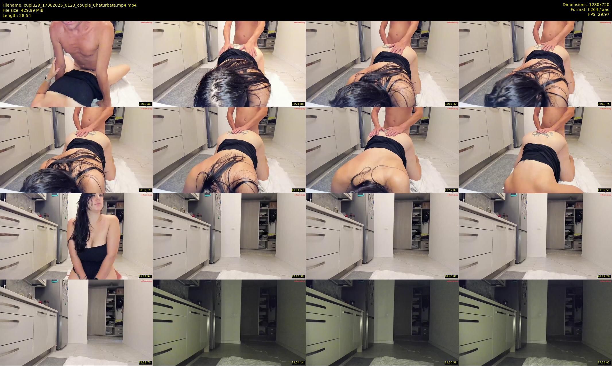 cuplu29 — 29 minute Chaturbate couple cam show recording, 720p, Aug 17, 2025