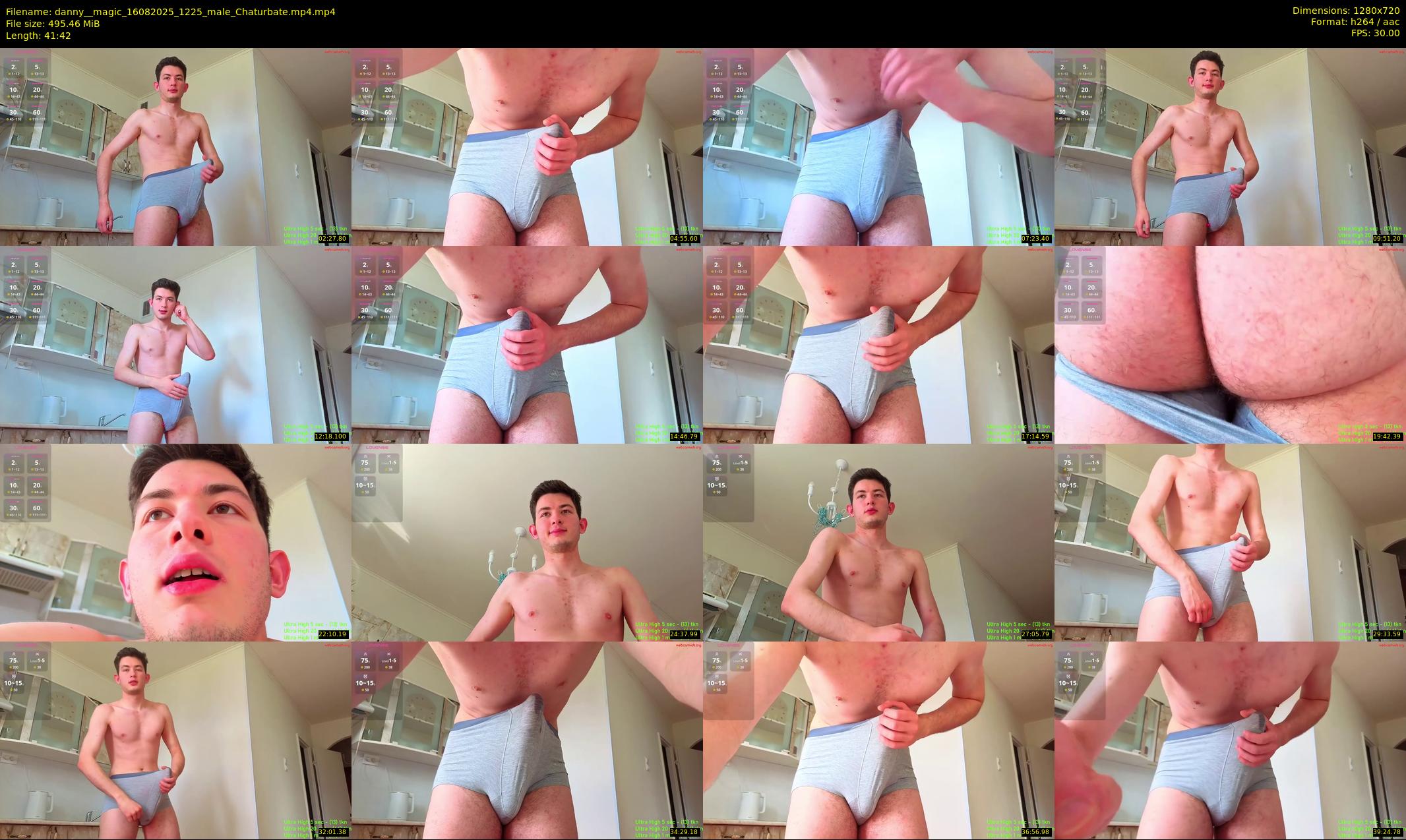 danny__magic — 42 minute Chaturbate male cam show recording, 720p, Aug 16, 2025