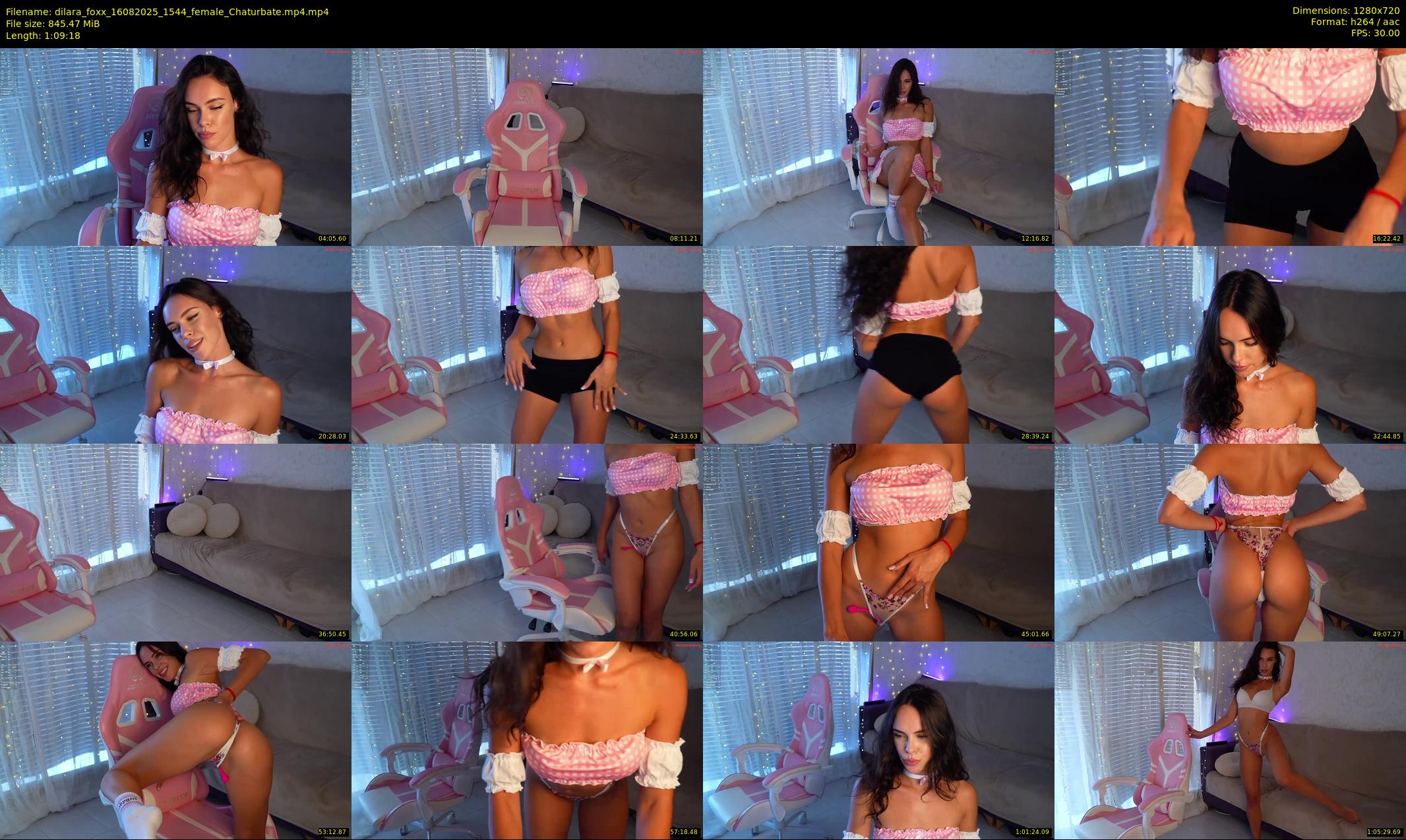 dilara_foxx — 70 minute Chaturbate female cam show recording, 720p, Aug 16, 2025