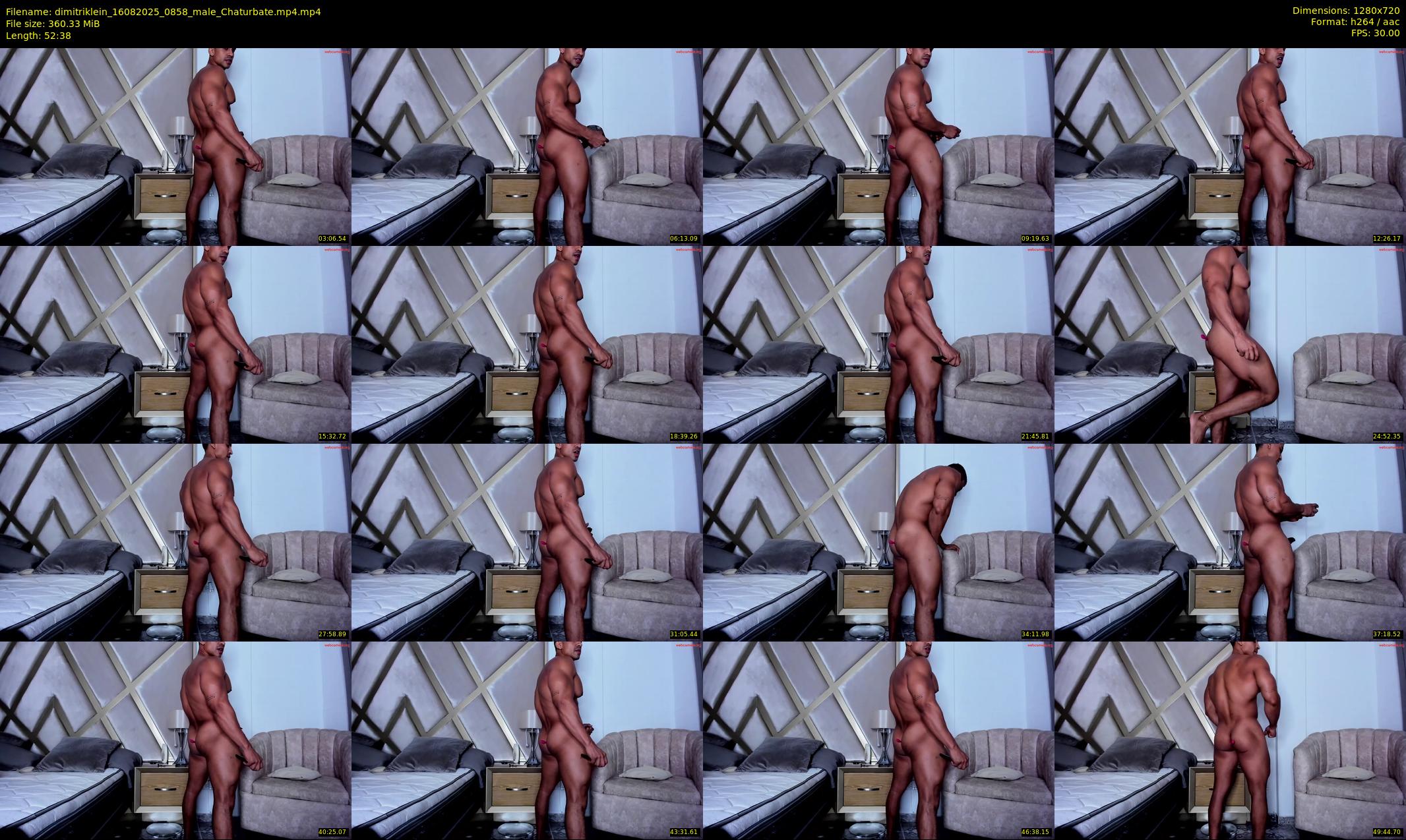 dimitriklein — 53 minute Chaturbate male cam show recording, 720p, Aug 16, 2025