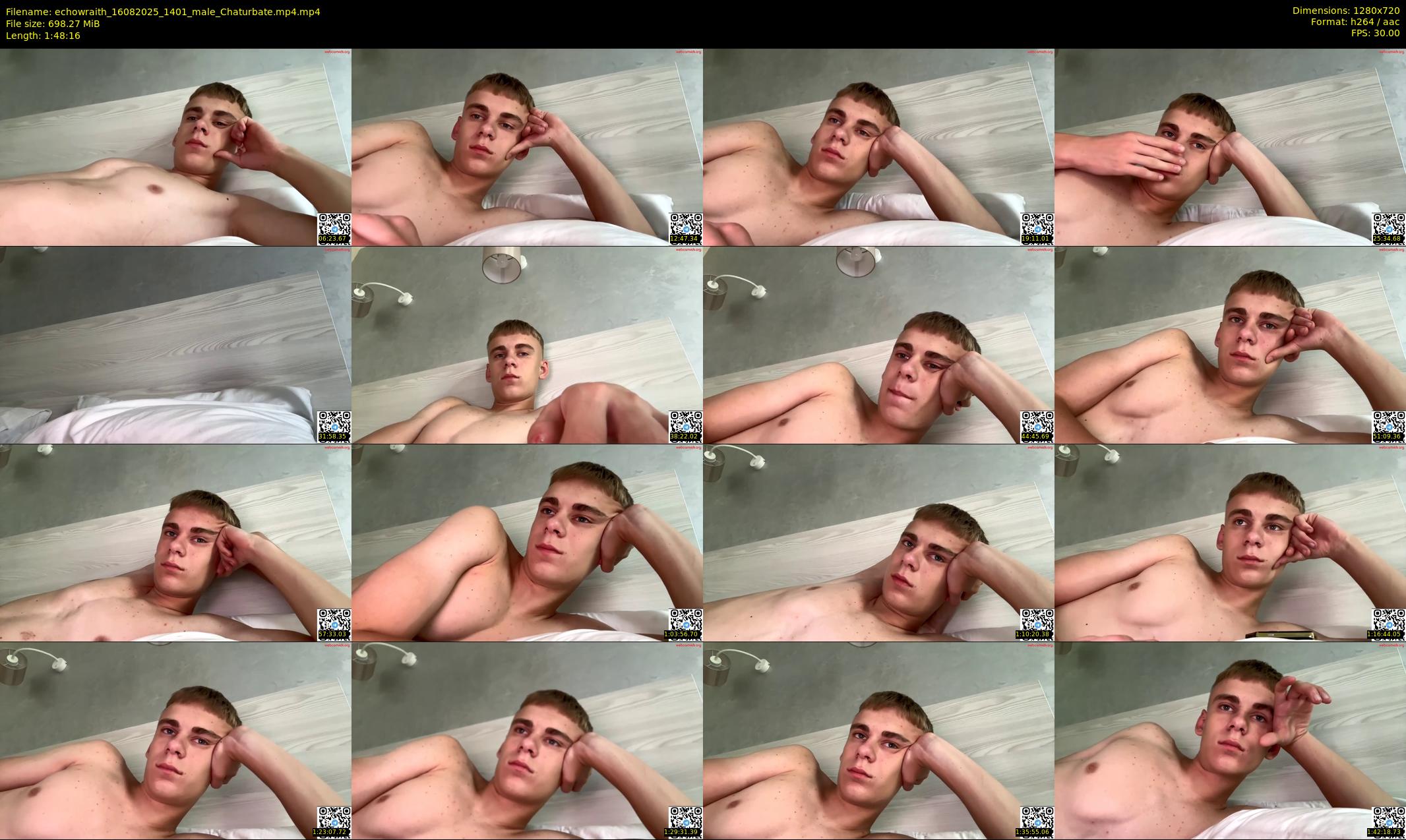 echowraith — 109 minute Chaturbate male cam show recording, 720p, Aug 16, 2025