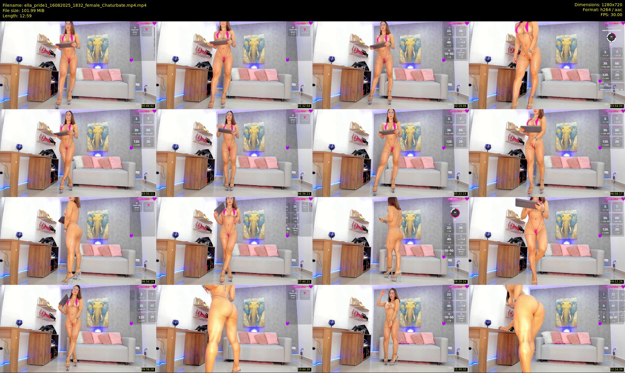 ella_pride1 — 13 minute Chaturbate female cam show recording, 720p, Aug 16, 2025