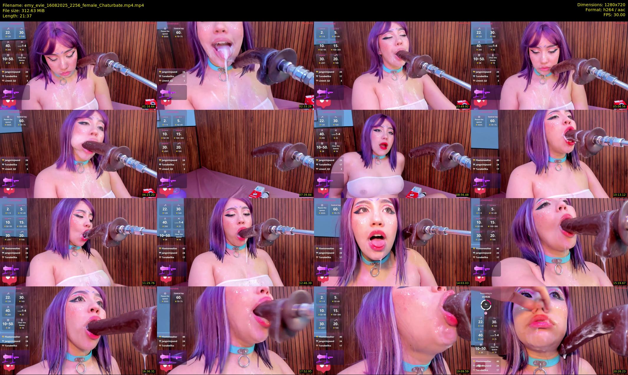emy_evie — 22 minute Chaturbate female cam show recording, 720p, Aug 16, 2025