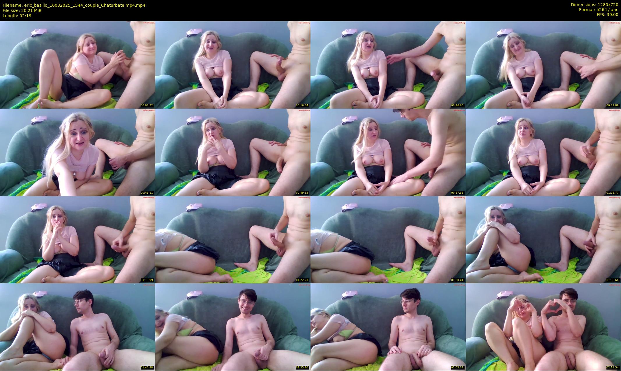 eric_basilio — 3 minute Chaturbate couple cam show recording, 720p, Aug 16, 2025