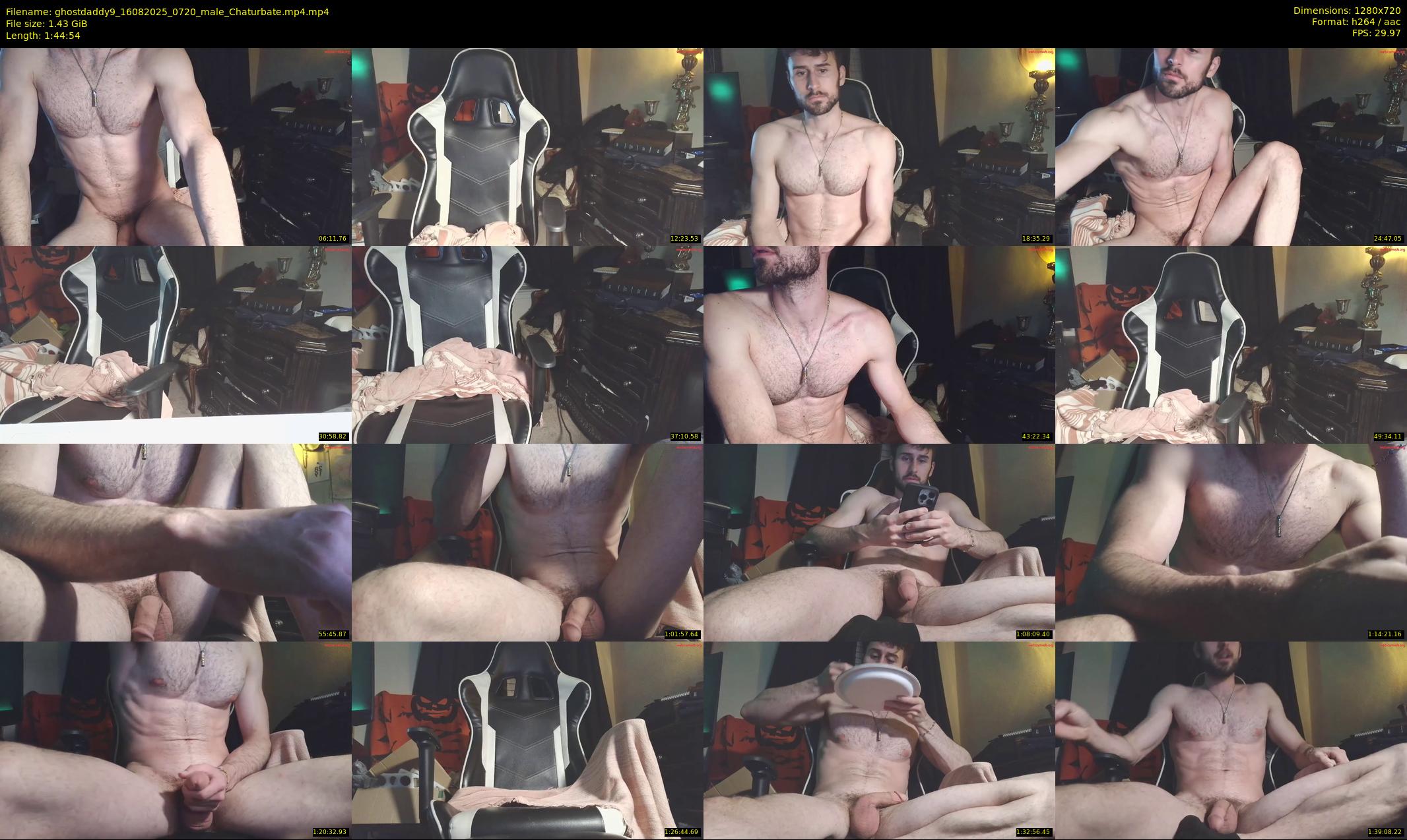 ghostdaddy9 — 105 minute Chaturbate male cam show recording, 720p, Aug 16, 2025