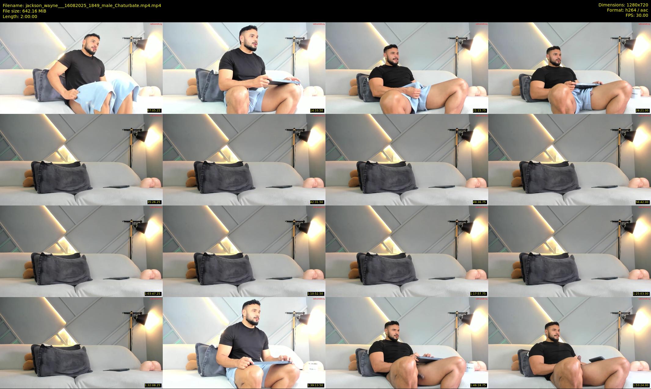 jackson_wayne__ — 120 minute Chaturbate male cam show recording, 720p, Aug 16, 2025