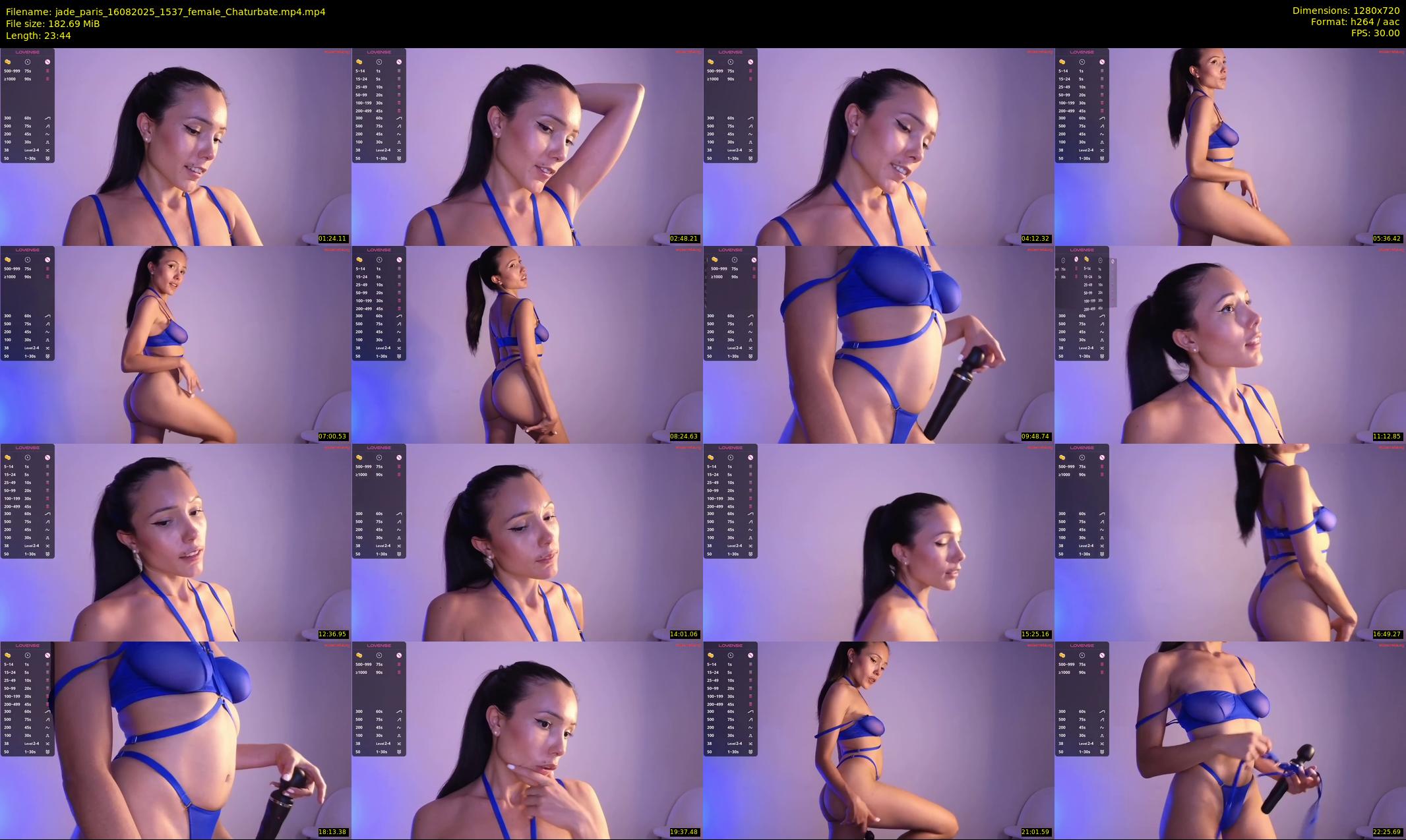 jade_paris — 24 minute Chaturbate female cam show recording, 720p, Aug 16, 2025