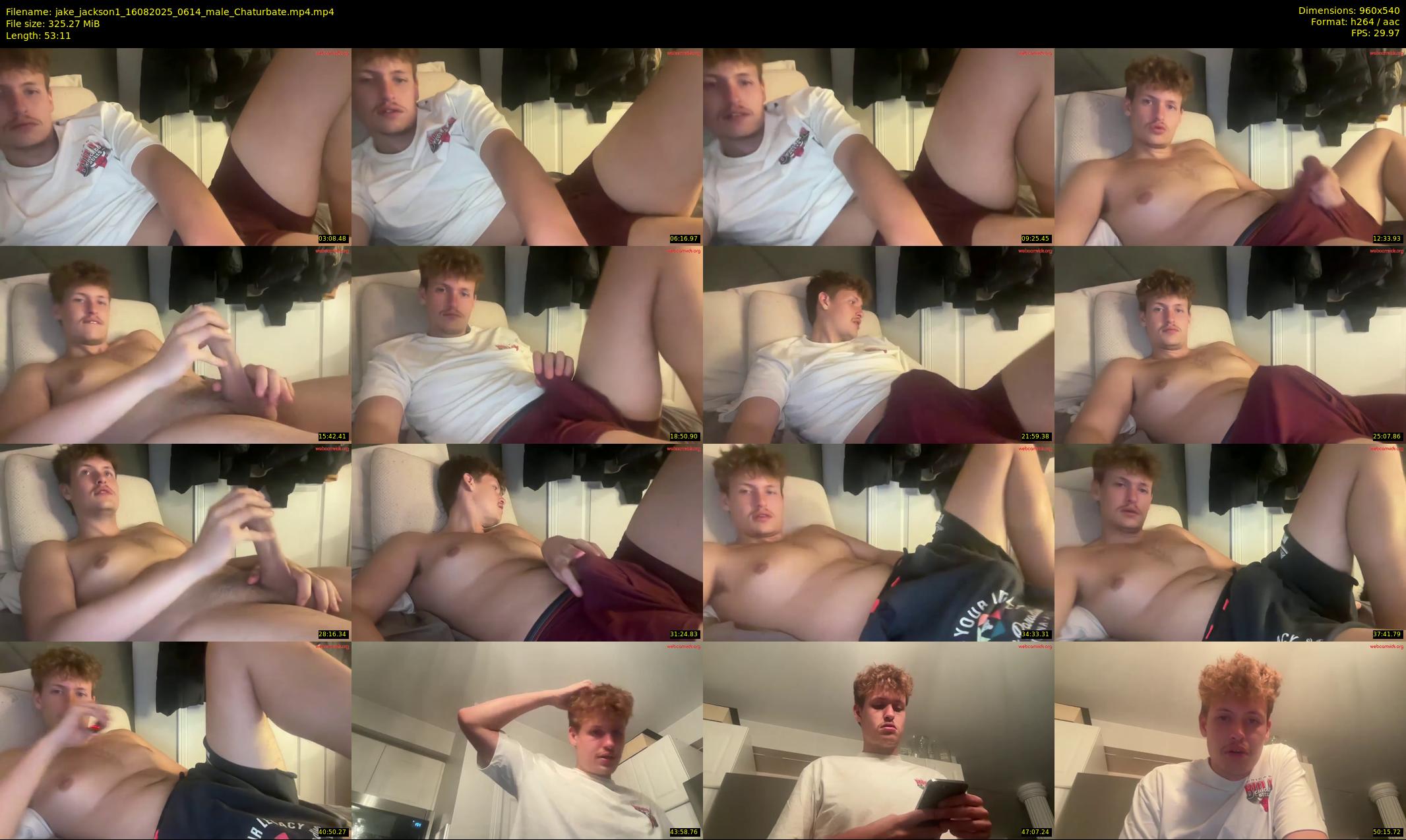 jake_jackson1 — 54 minute Chaturbate male cam show recording, 480p, Aug 16, 2025