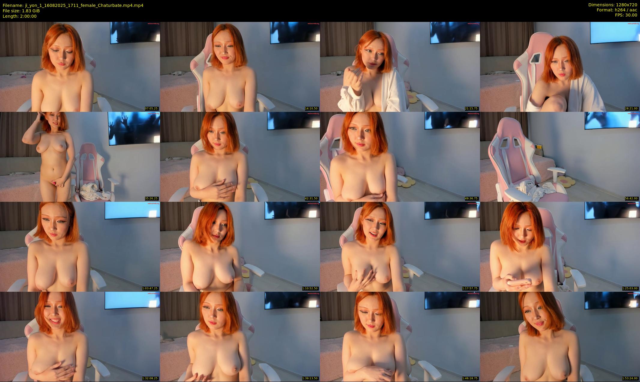 ji_yon_1 — 120 minute Chaturbate female cam show recording, 720p, Aug 16, 2025
