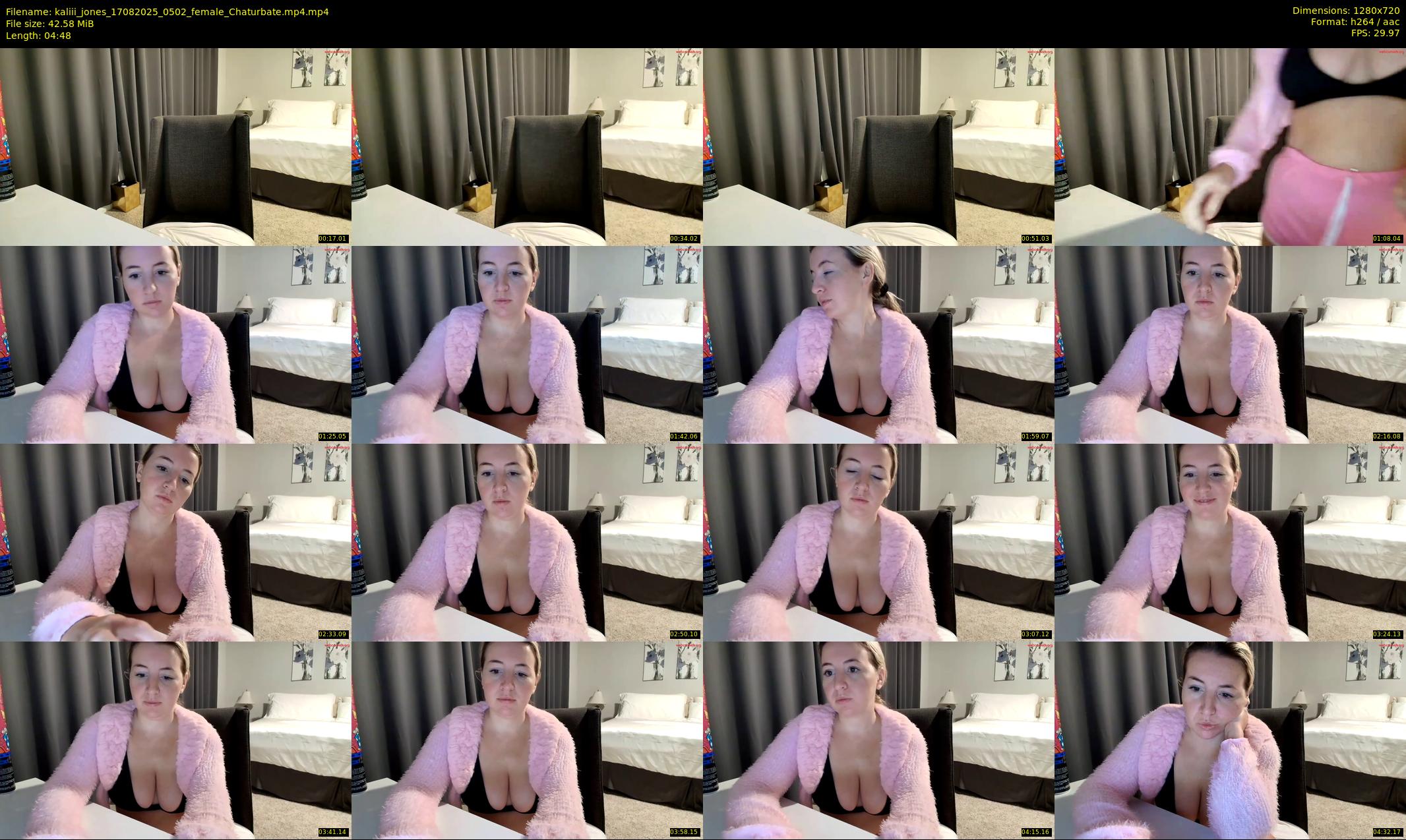 kaliii_jones — 5 minute Chaturbate female cam show recording, 720p, Aug 17, 2025