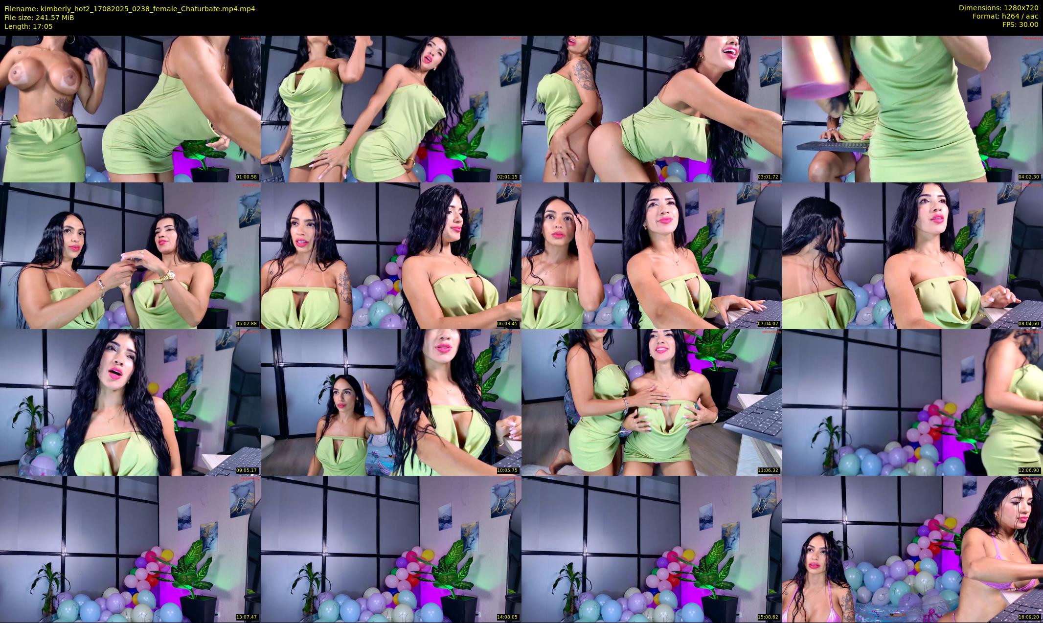 kimberly_hot2 — 18 minute Chaturbate female cam show recording, 720p, Aug 17, 2025