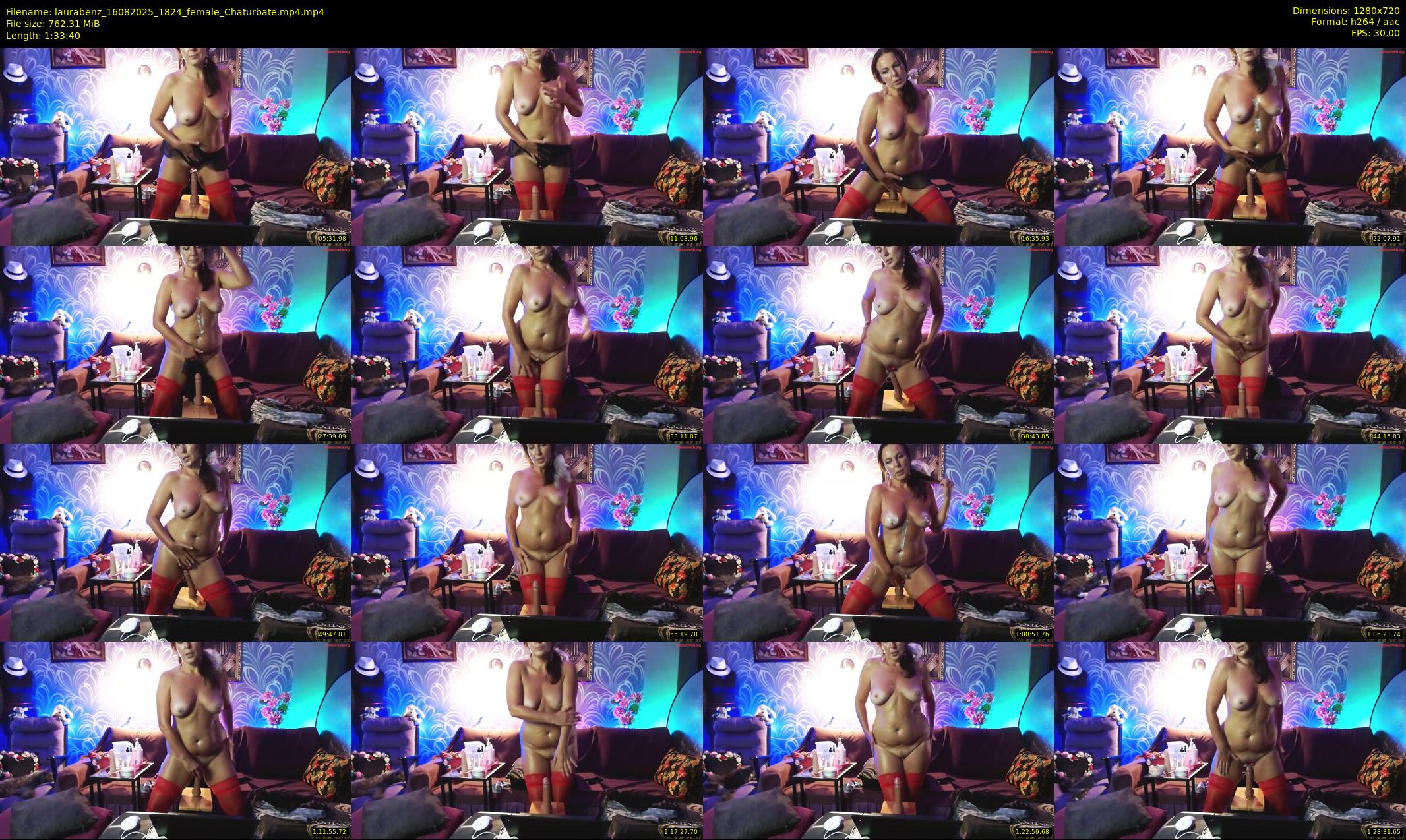 laurabenz — 94 minute Chaturbate female cam show recording, 720p, Aug 16, 2025