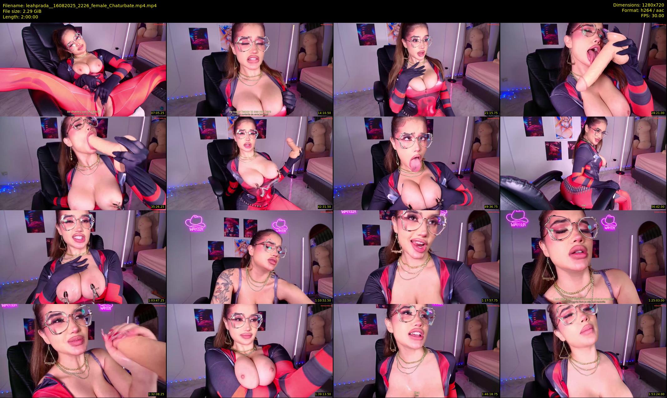 leahprada_ — 120 minute Chaturbate female cam show recording, 720p, Aug 16, 2025