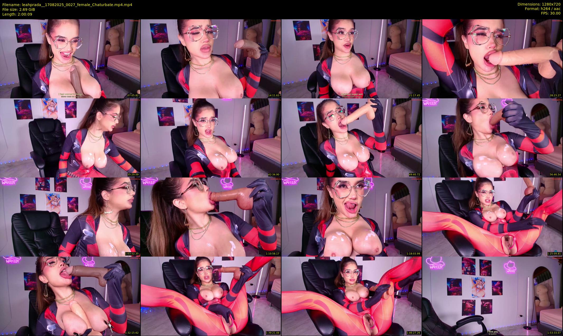 leahprada_ — 121 minute Chaturbate female cam show recording, 720p, Aug 17, 2025