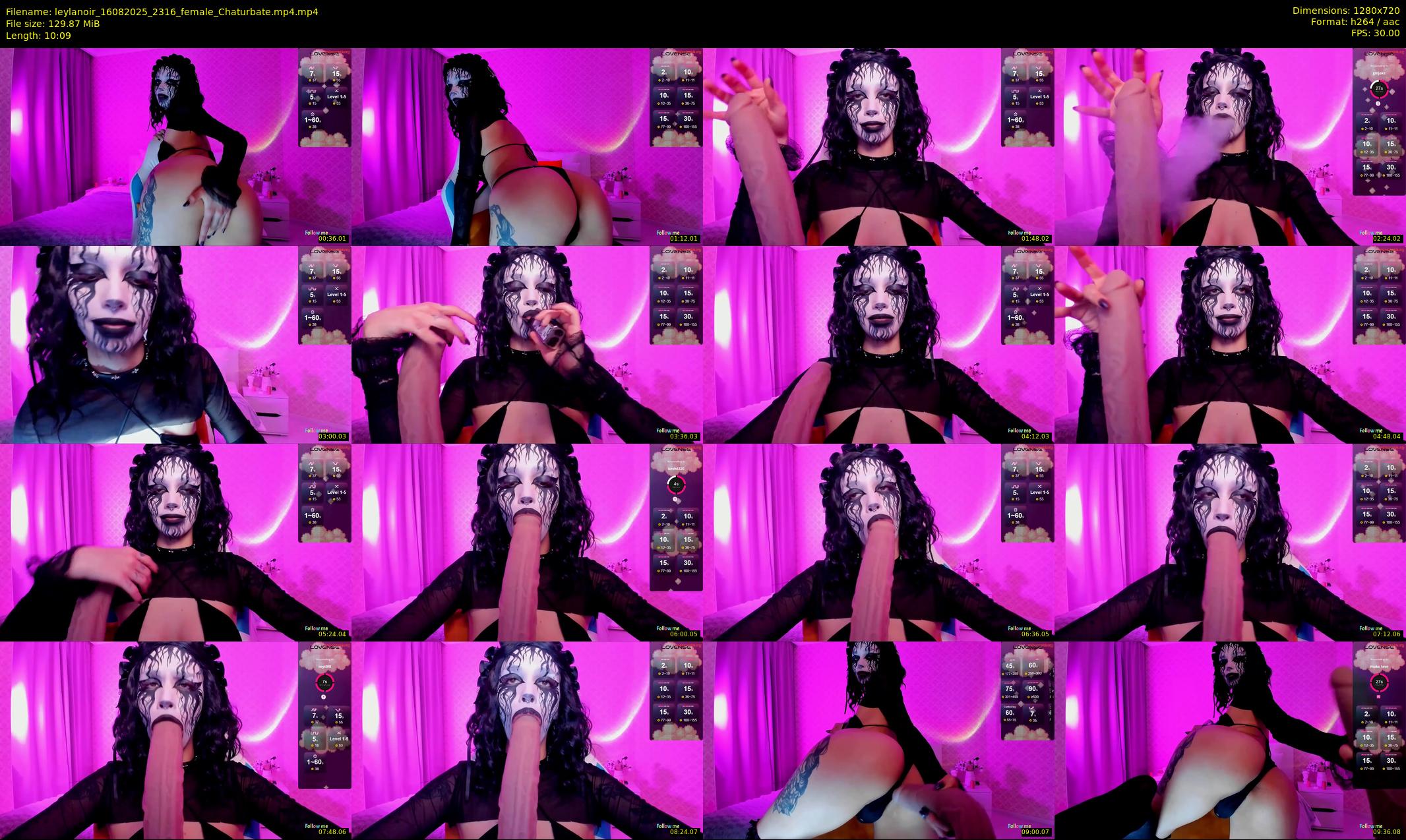 leylanoir — 11 minute Chaturbate female cam show recording, 720p, Aug 16, 2025