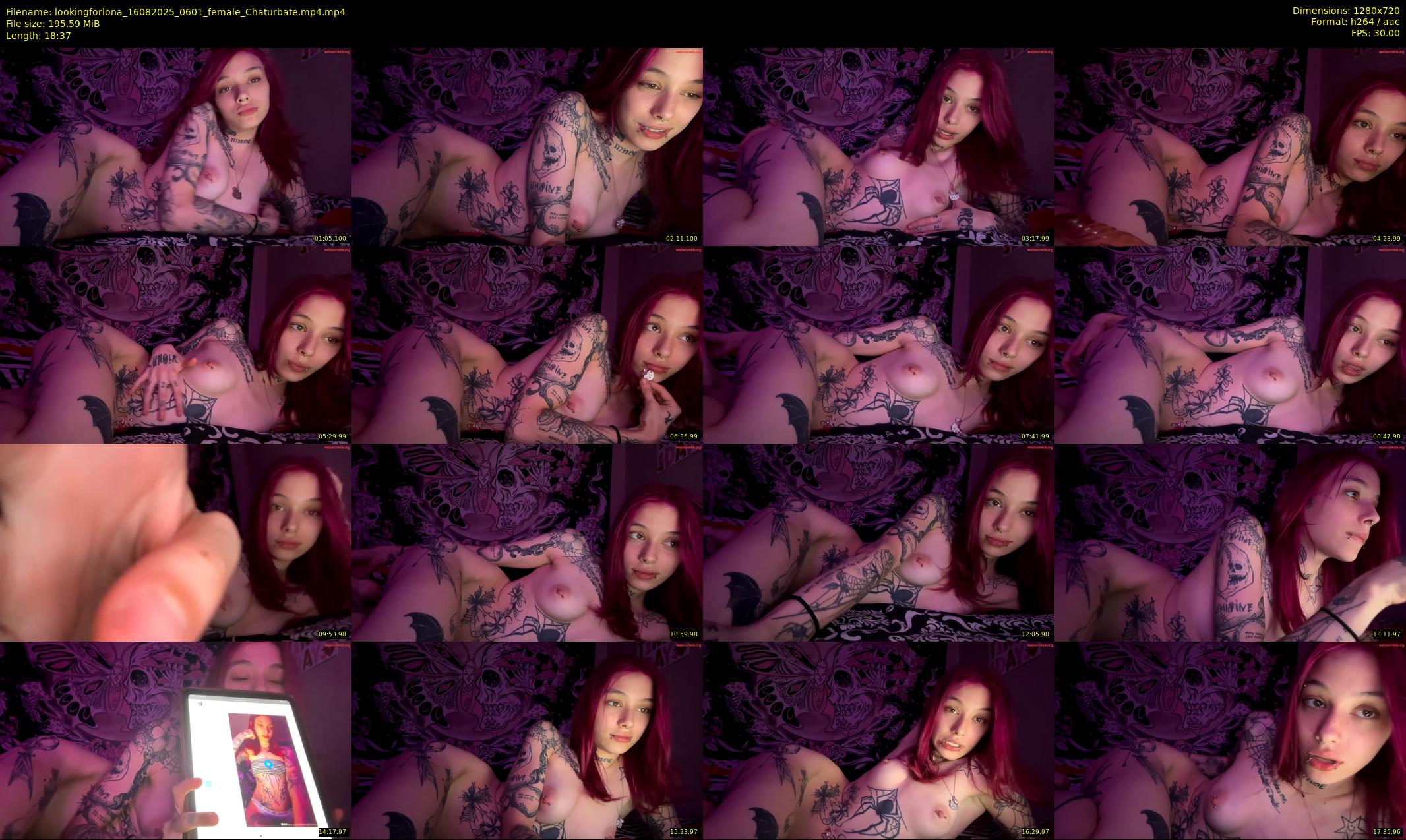 lookingforlona — 19 minute Chaturbate female cam show recording, 720p, Aug 16, 2025