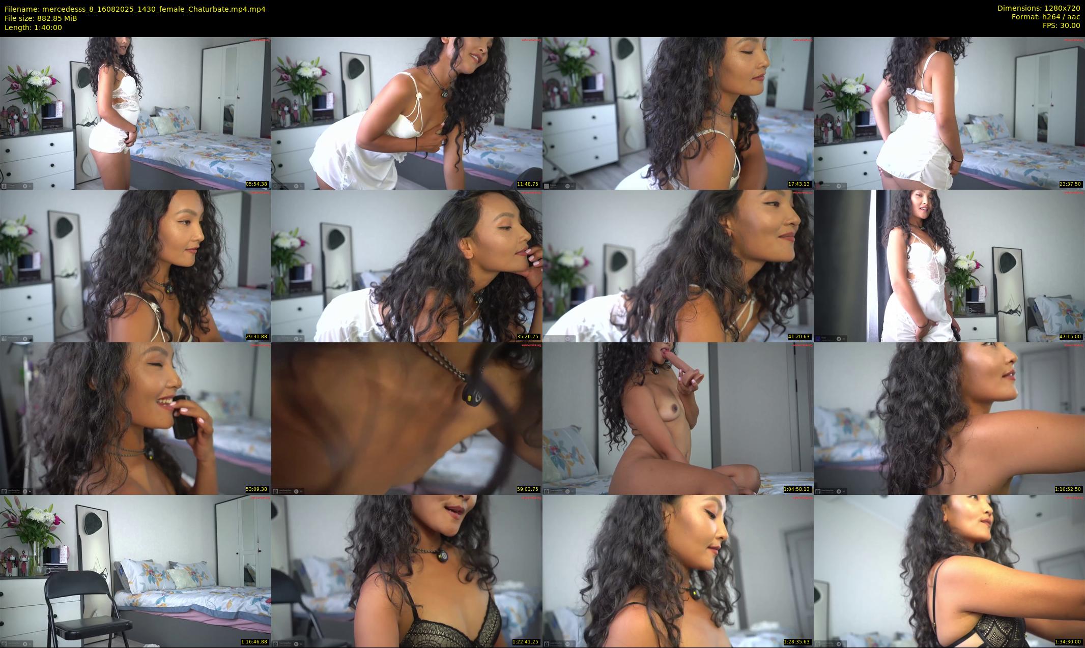 mercedesss_8 — 100 minute Chaturbate female cam show recording, 720p, Aug 16, 2025