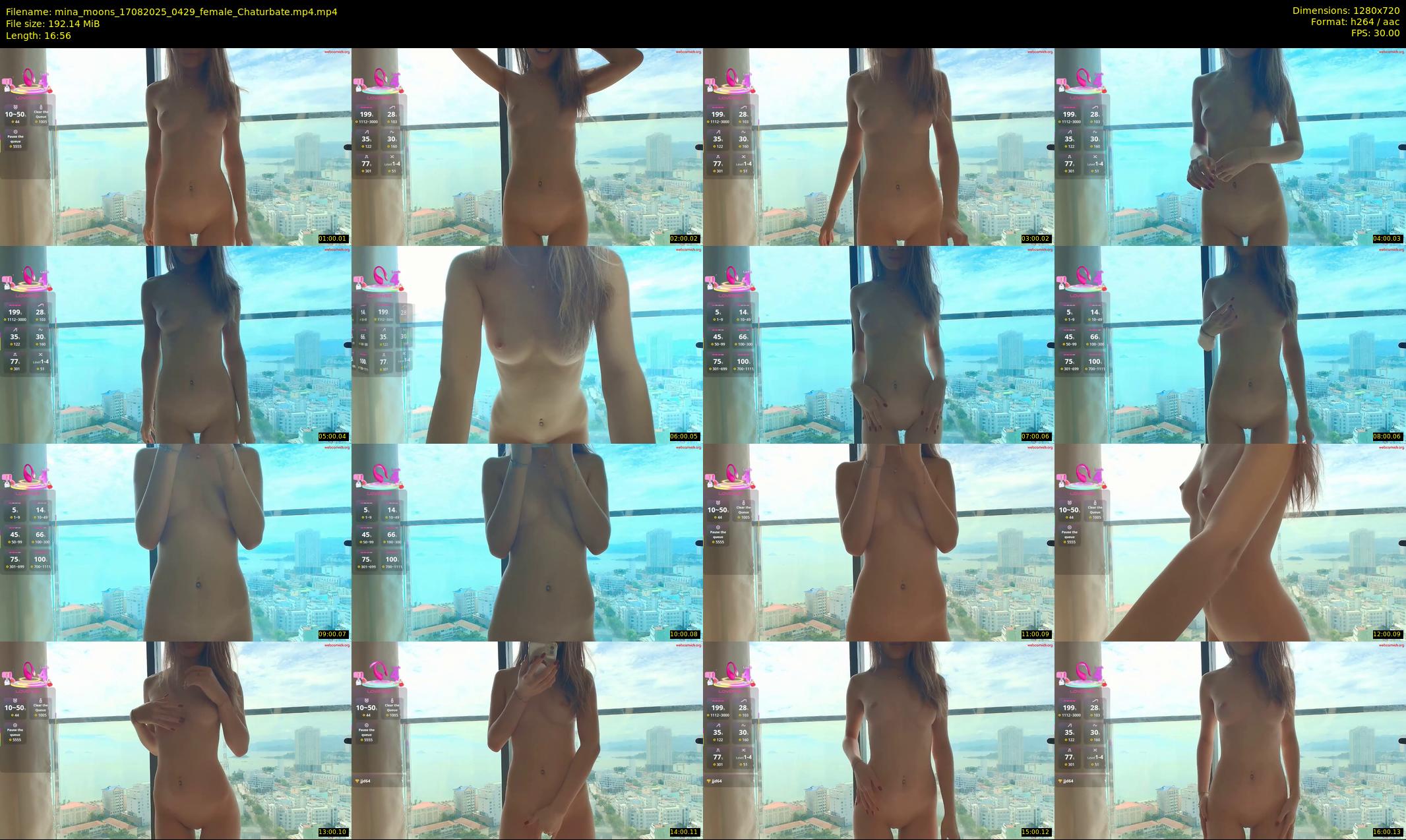 mina_moons — 17 minute Chaturbate female cam show recording, 720p, Aug 17, 2025