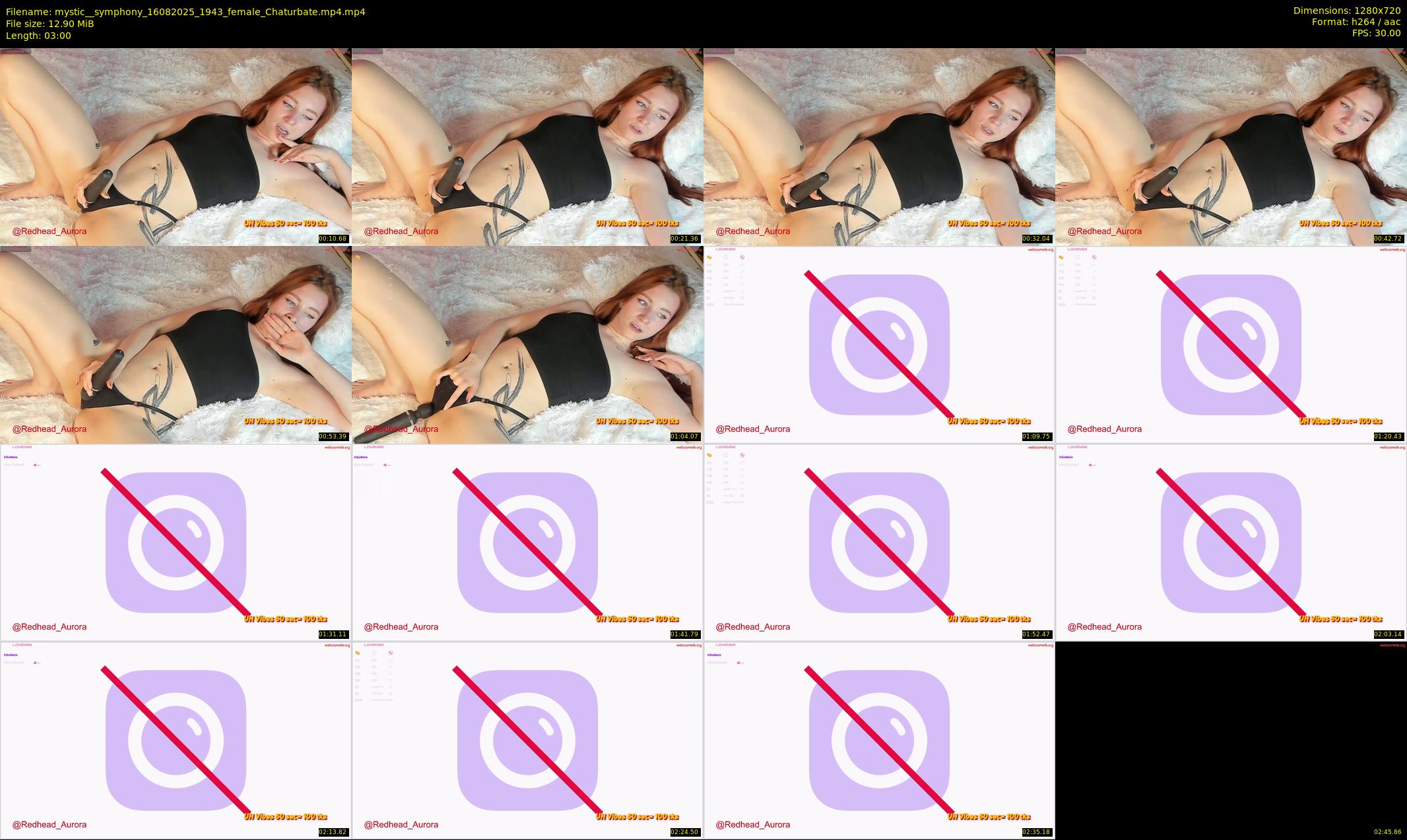 mystic__symphony — 3 minute Chaturbate female cam show recording, 720p, Aug 16, 2025