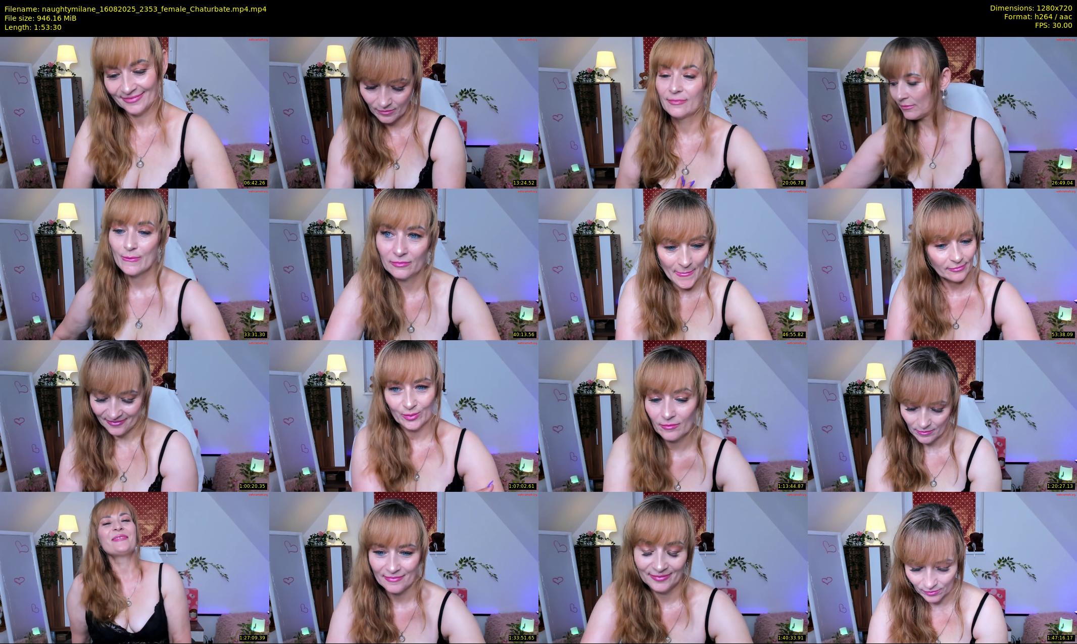 naughtymilane — 114 minute Chaturbate female cam show recording, 720p, Aug 16, 2025