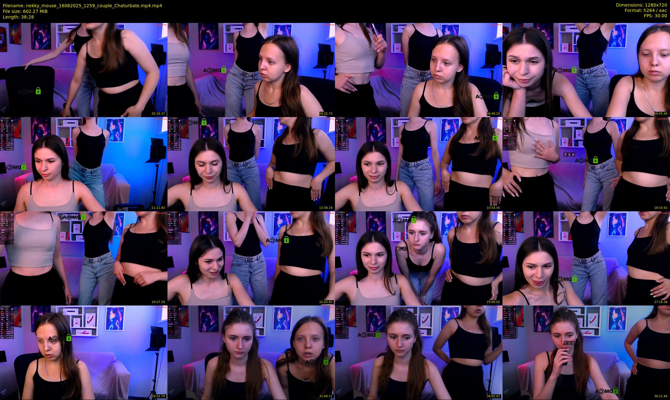 nekky_mouse — 39 minute Chaturbate female cam show recording, 720p, Aug 16, 2025