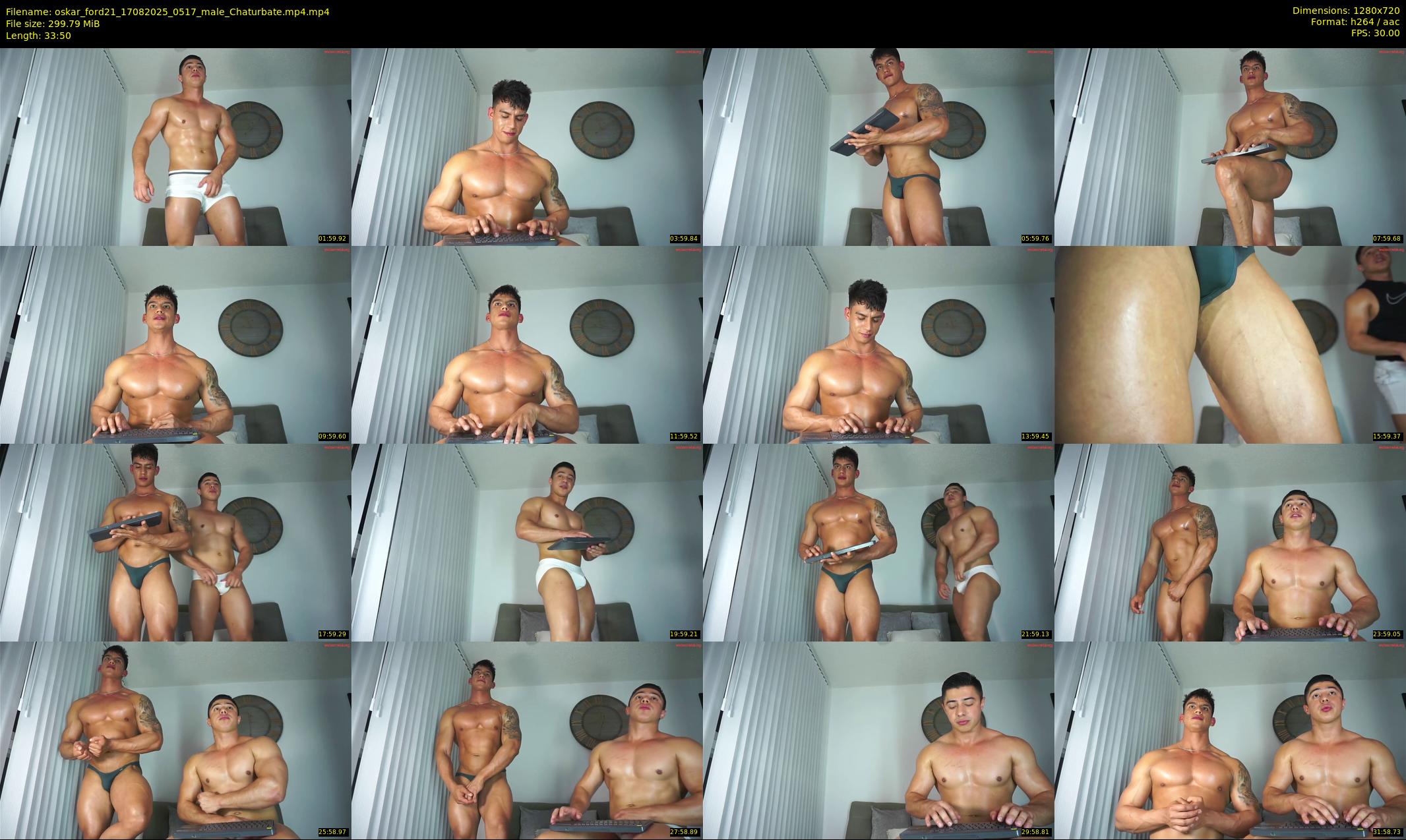 oskar_ford21 — 34 minute Chaturbate male cam show recording, 720p, Aug 17, 2025