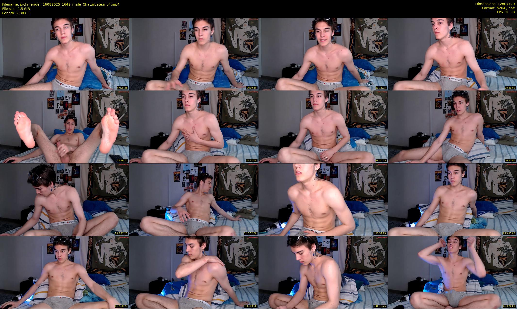pickmerider — 120 minute Chaturbate male cam show recording, 720p, Aug 16, 2025