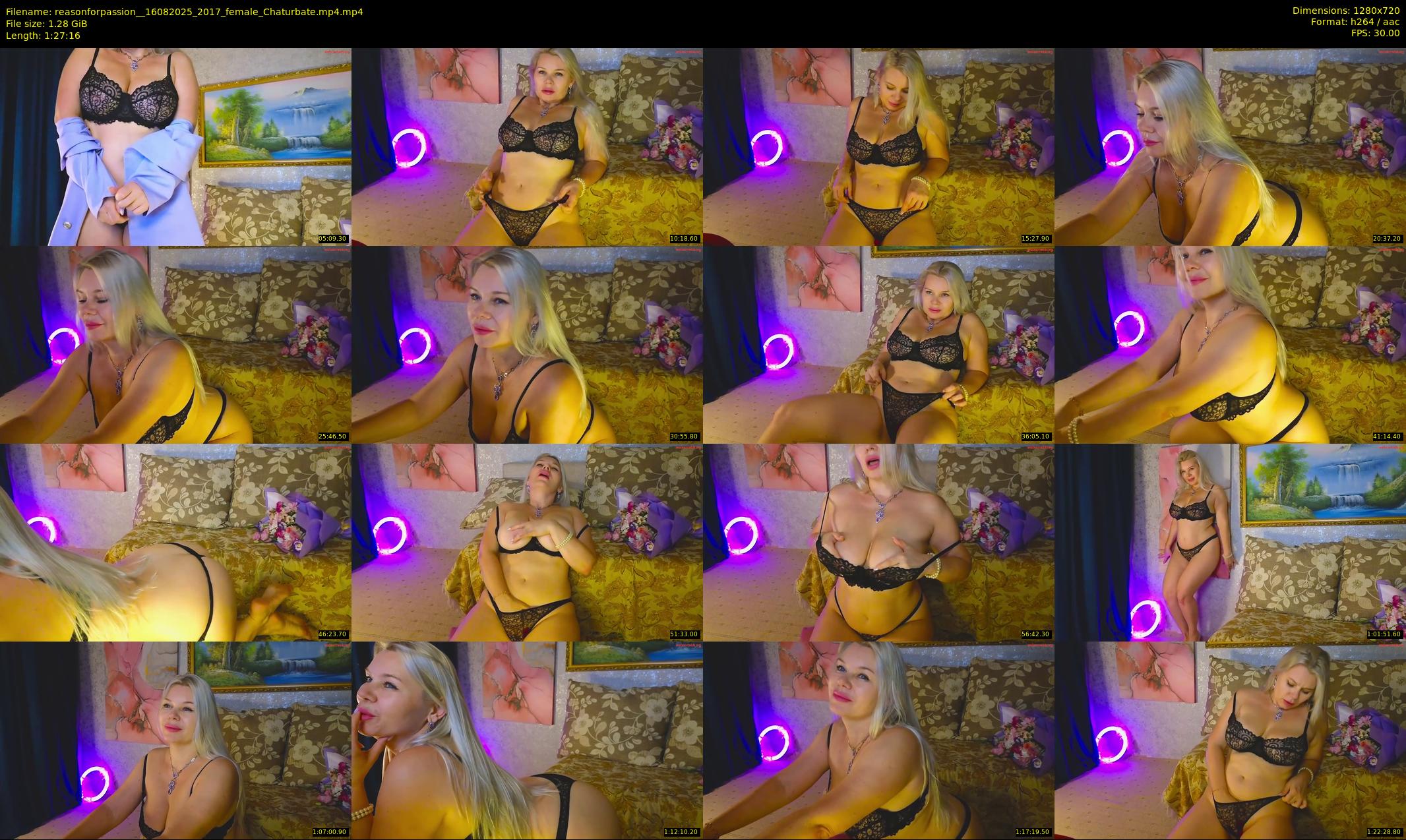 reasonforpassion_ — 88 minute Chaturbate female cam show recording, 720p, Aug 16, 2025