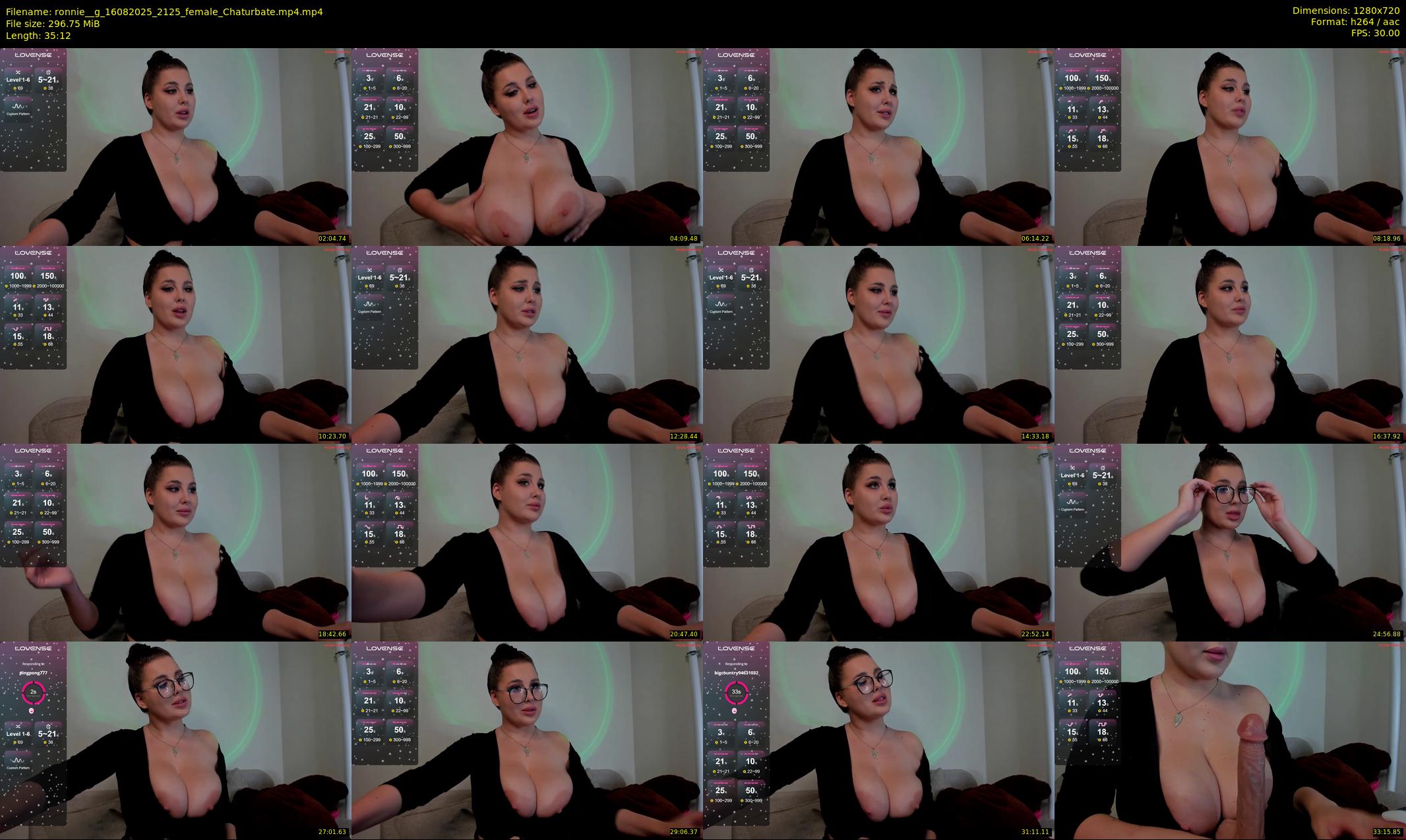 ronnie__g — 36 minute Chaturbate female cam show recording, 720p, Aug 16, 2025