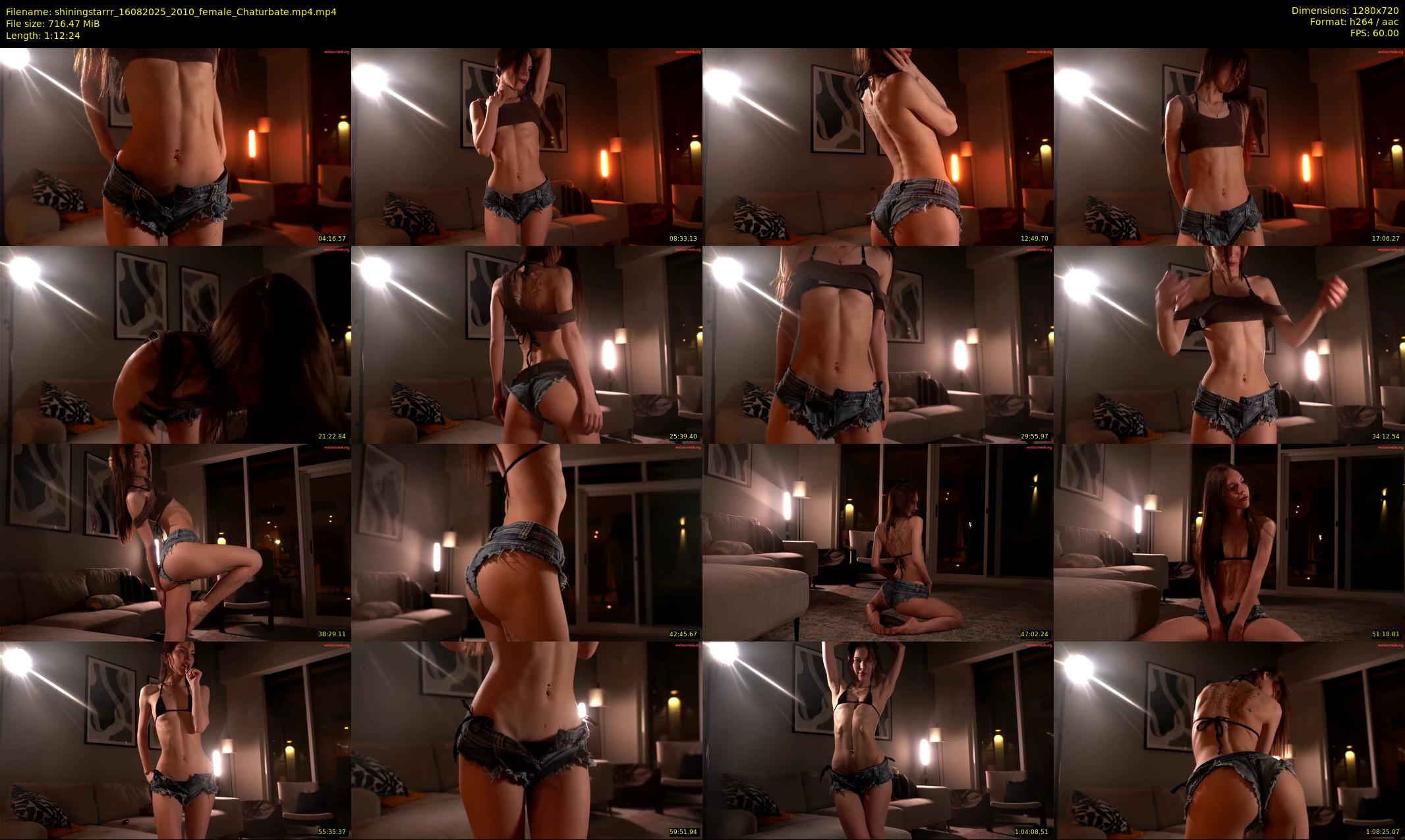 shiningstarrr — 73 minute Chaturbate female cam show recording, 720p, Aug 16, 2025