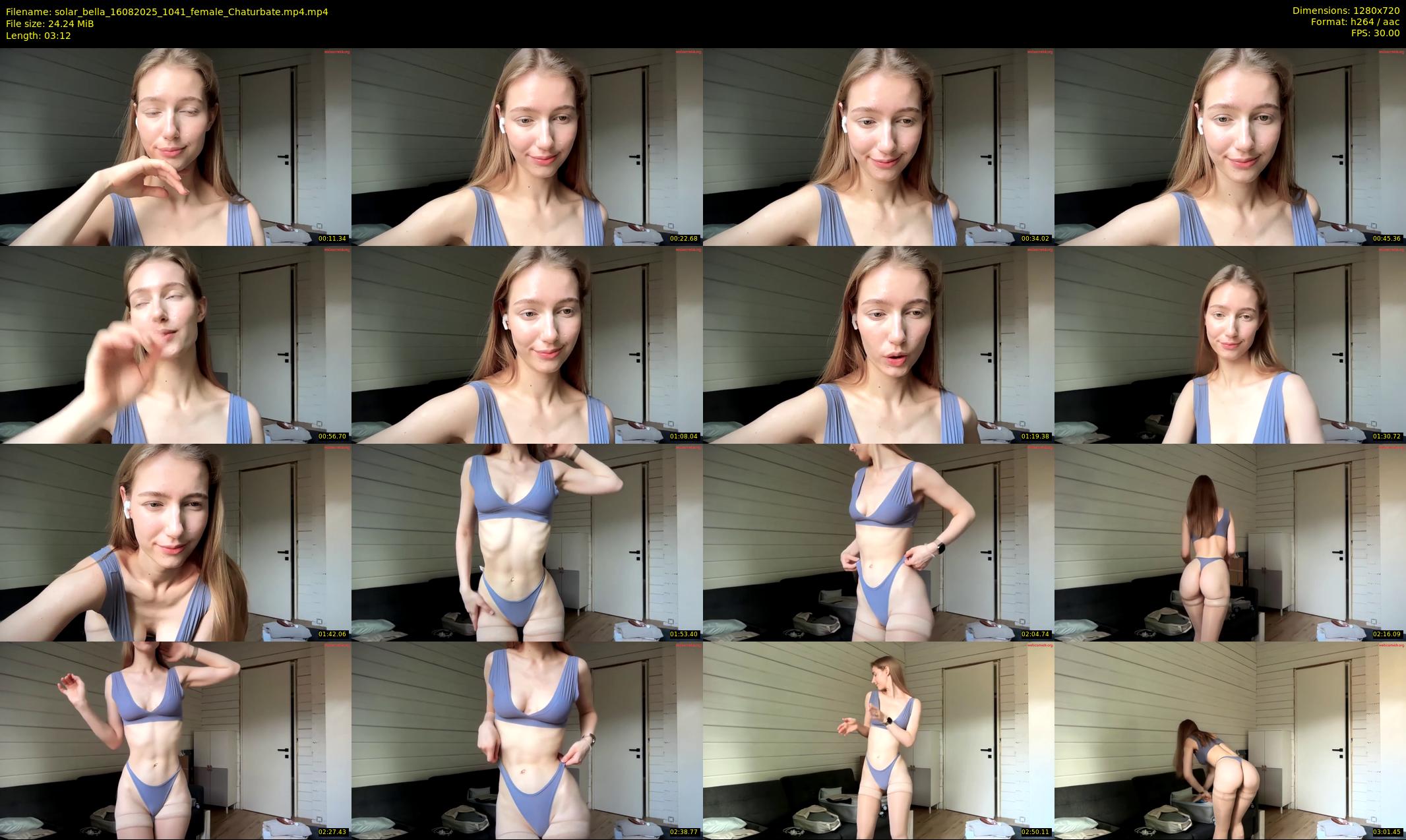 solar_bella — 4 minute Chaturbate female cam show recording, 720p, Aug 16, 2025