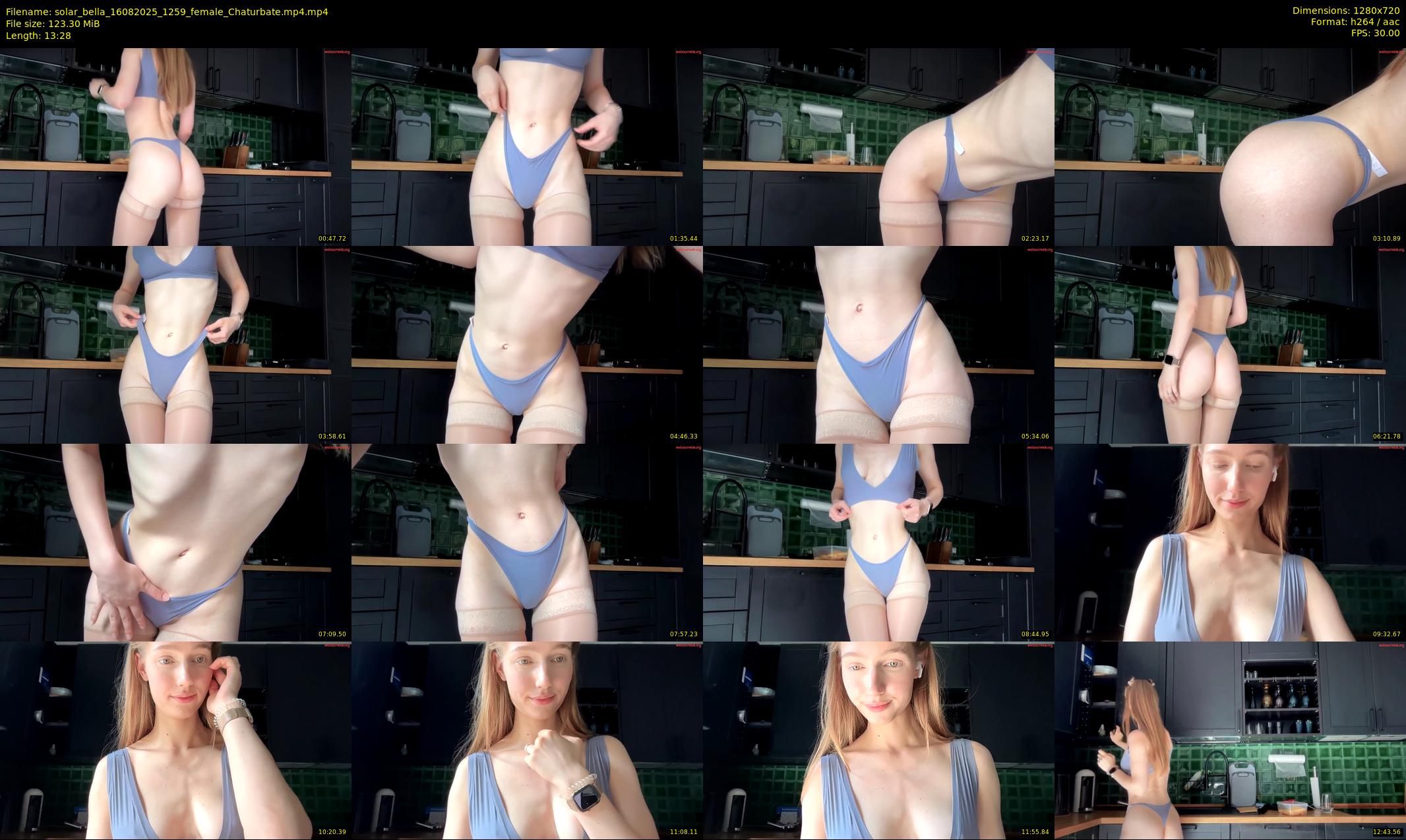 solar_bella — 14 minute Chaturbate female cam show recording, 720p, Aug 16, 2025