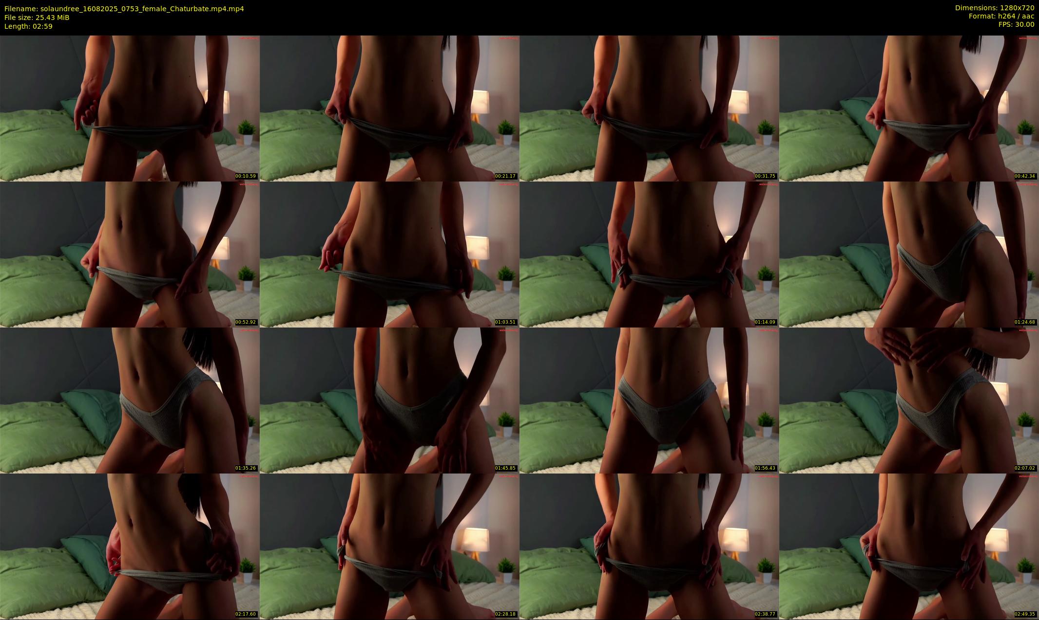 solaundree — 3 minute Chaturbate female cam show recording, 720p, Aug 16, 2025