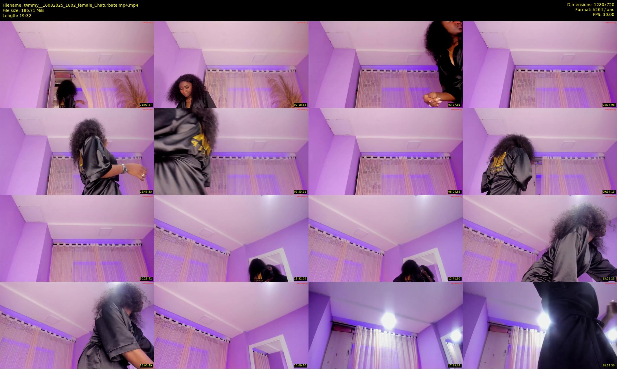t4mmy_ — 20 minute Chaturbate female cam show recording, 720p, Aug 16, 2025