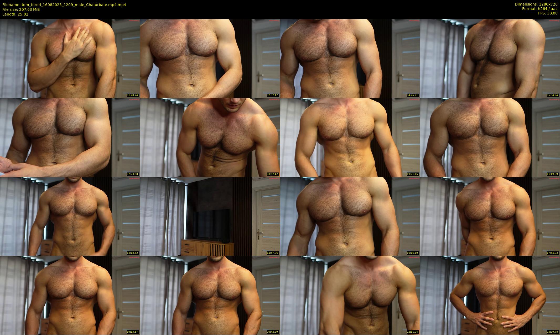 tom_fordd — 26 minute Chaturbate male cam show recording, 720p, Aug 16, 2025